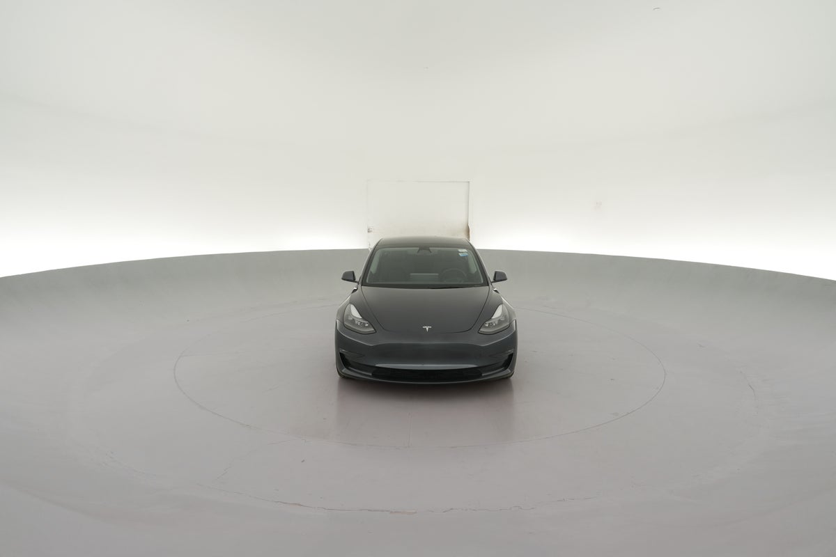 2023 Tesla Model 3 Long Range All-Wheel Drive in Midnight Silver Metallic — 360° view 1
