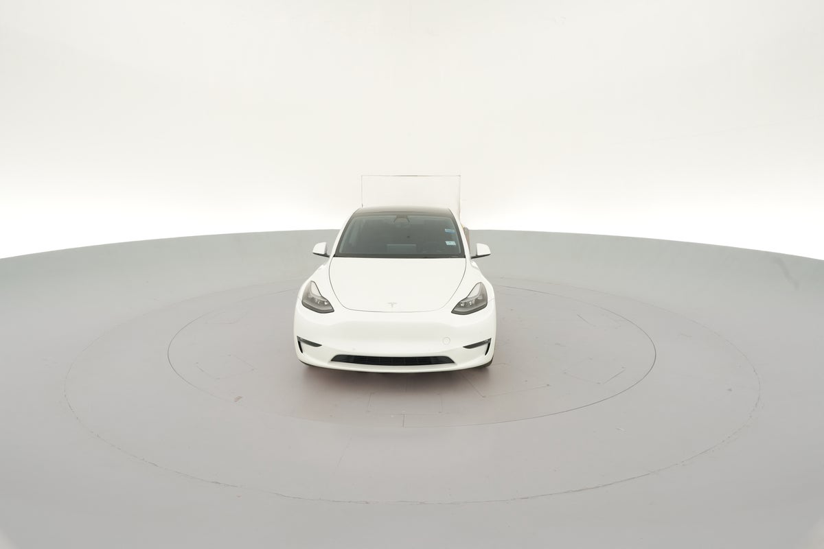 2022 Tesla Model Y Performance All-Wheel Drive in Pearl White — 360° view 1