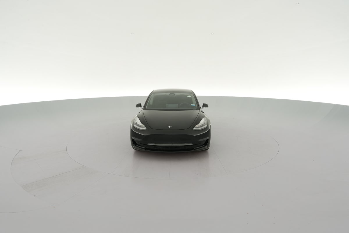2020 Tesla Model 3 Standard Range Plus in Solid Black — 360° view 1