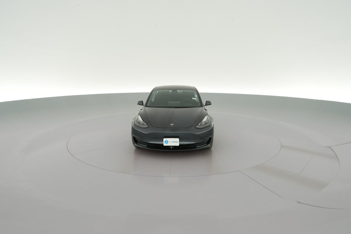 2023 Tesla Model 3 Rear-Wheel Drive in Midnight Silver Metallic — 360° view 1