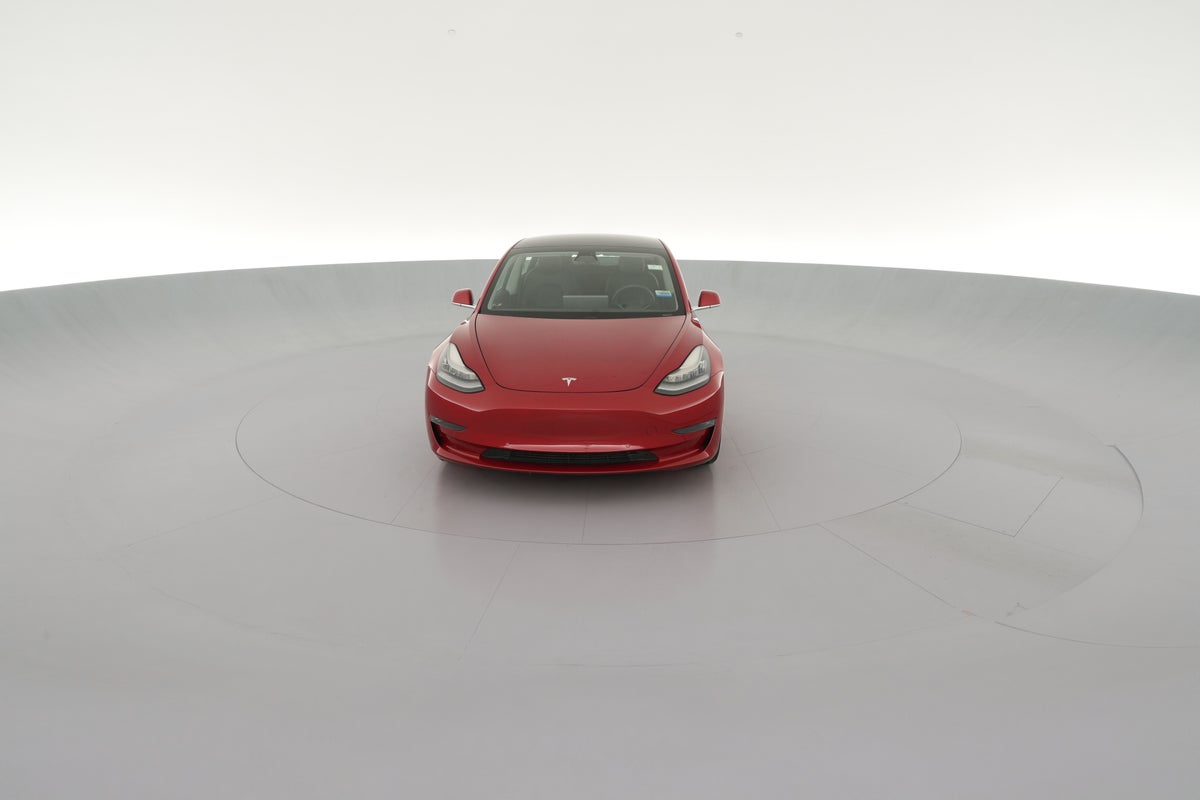 2020 Tesla Model 3 Long Range All-Wheel Drive in Red Multi-coat — 360° view 1