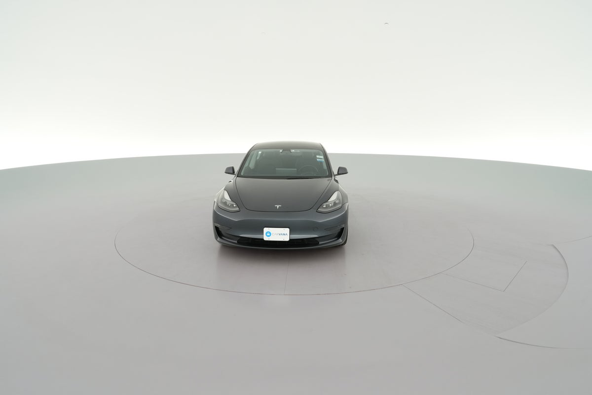 2023 Tesla Model 3 Long Range All-Wheel Drive in Midnight Silver Metallic — 360° view 1