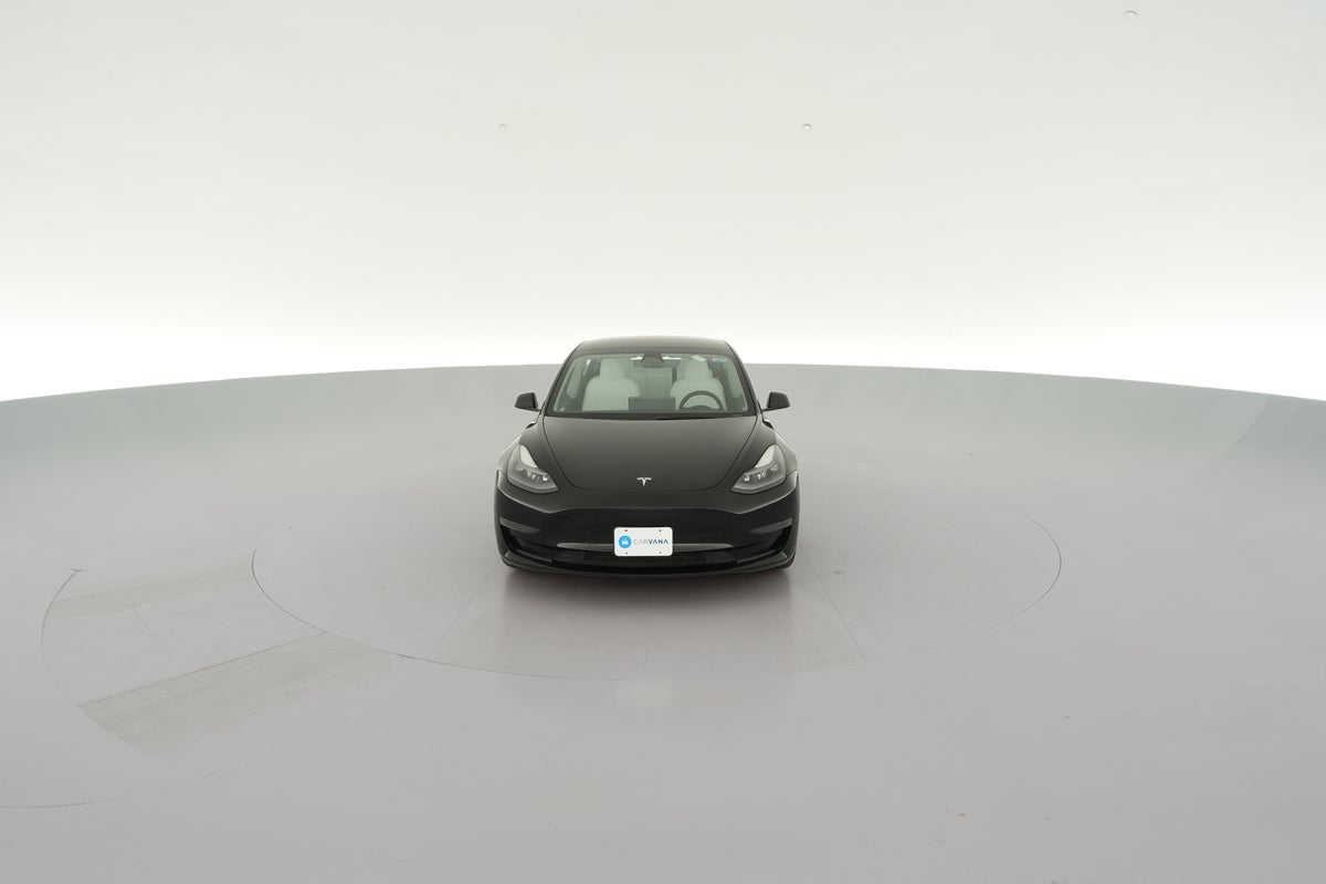 2023 Tesla Model 3 Rear-Wheel Drive in Black — 360° view 1