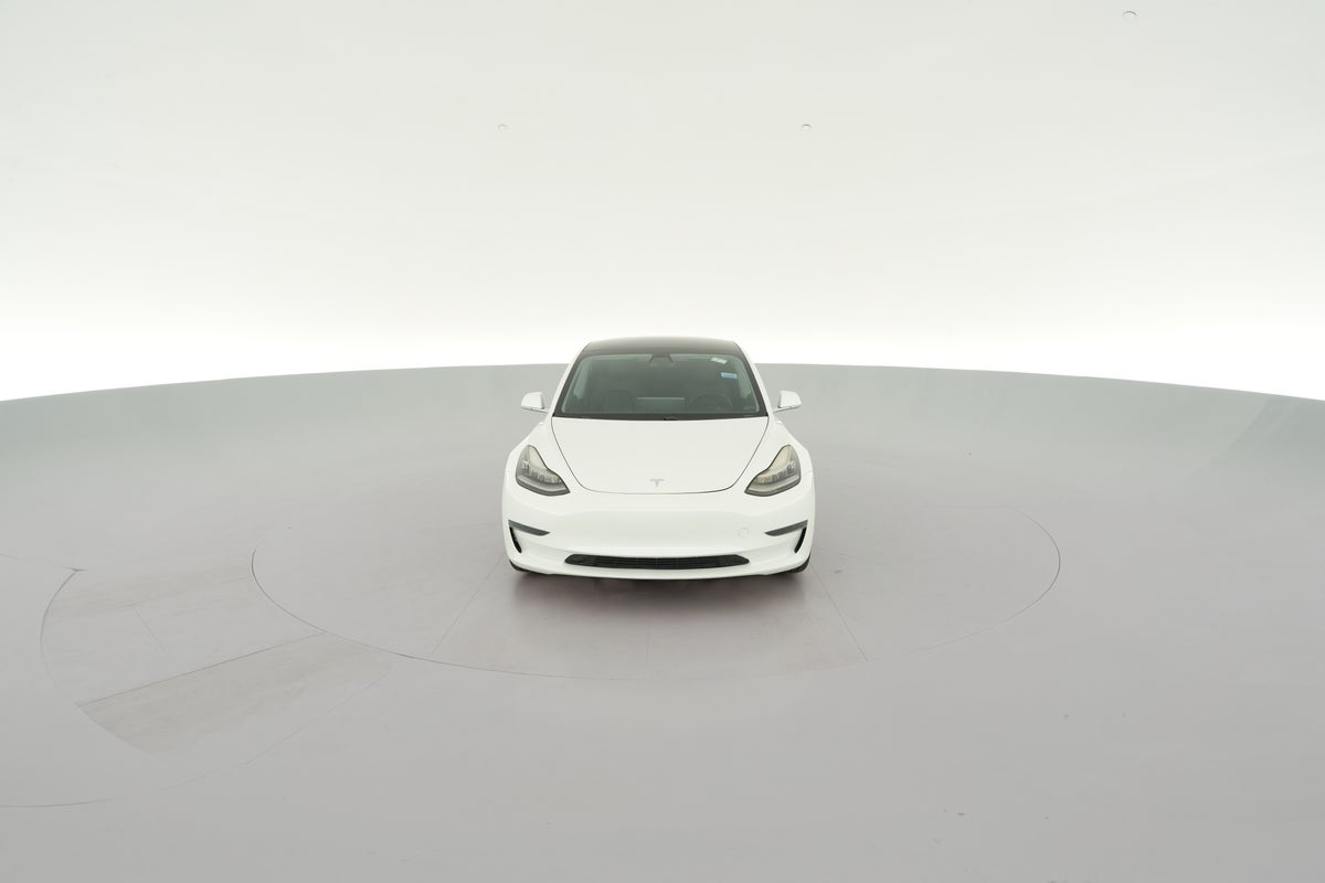 2019 Tesla Model 3 Standard Range Plus in Pearl White — 360° view 1