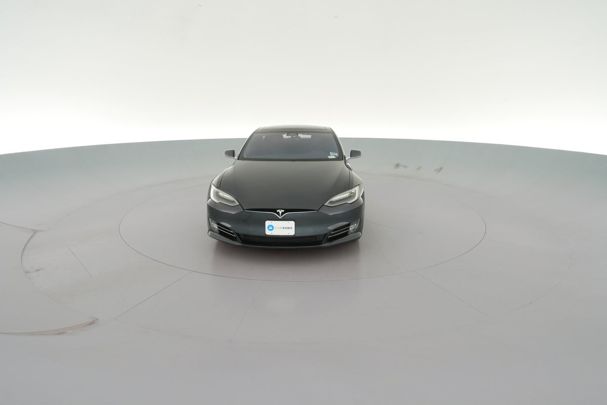 2017 Tesla Model S 75 in Midnight Silver Metallic — 360° view 1