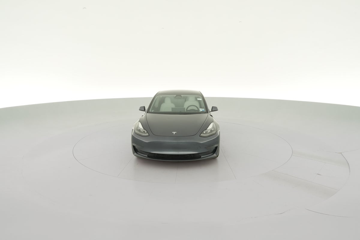 2023 Tesla Model 3 Long Range All-Wheel Drive in Midnight Silver Metallic — 360° view 1