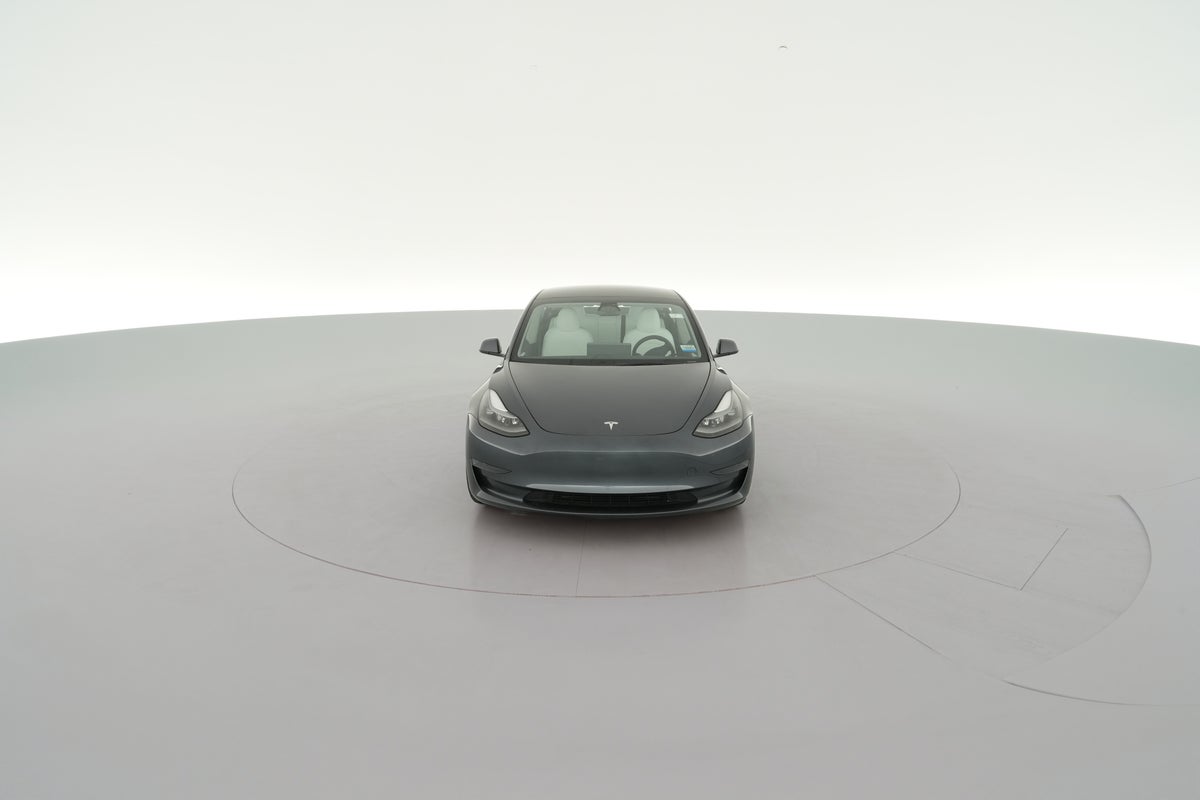 2023 Tesla Model 3 Rear-Wheel Drive in Midnight Silver Metallic — 360° view 1