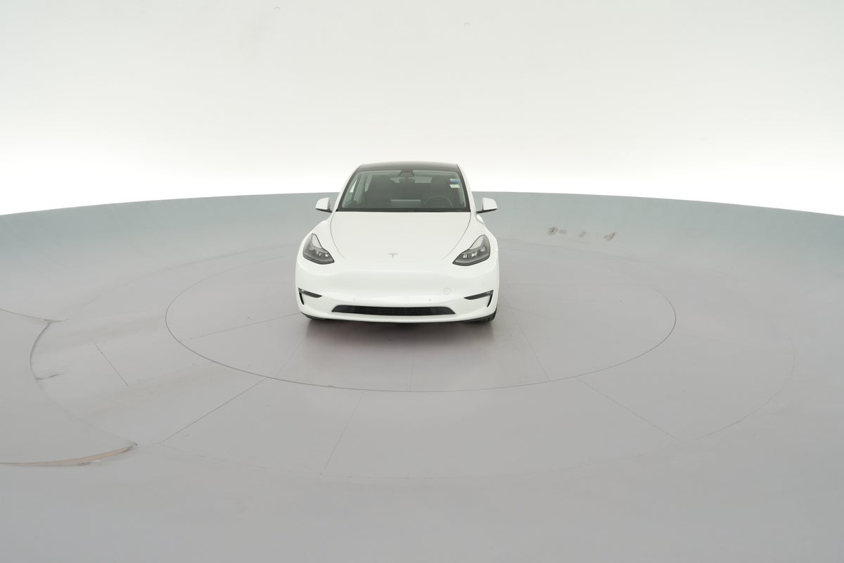 2022 Tesla Model Y Performance All-Wheel Drive in Pearl White — 360° view 1