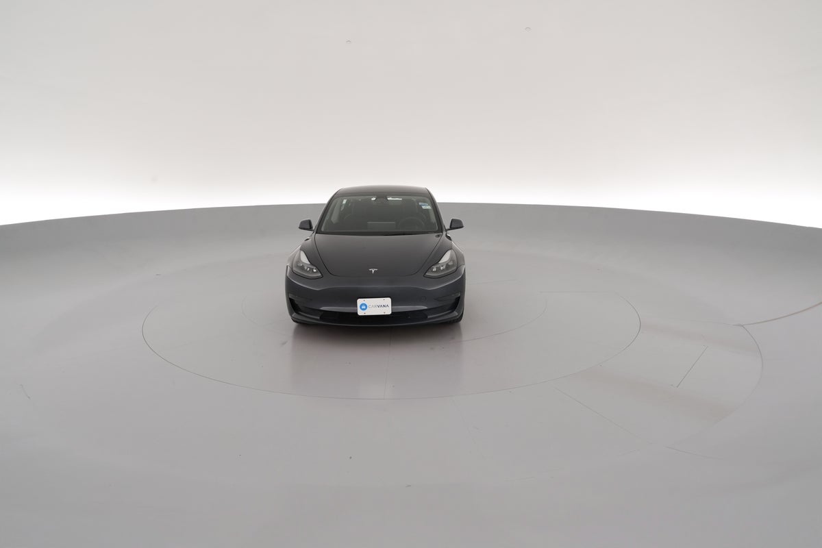 2023 Tesla Model 3 Rear-Wheel Drive in Midnight Silver Metallic — 360° view 1