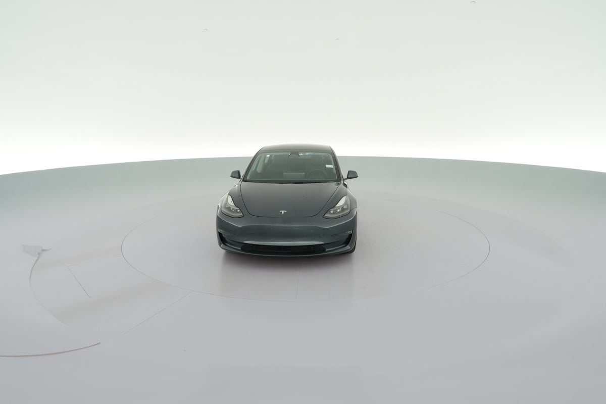 2023 Tesla Model 3 Long Range All-Wheel Drive in Midnight Silver Metallic — 360° view 1
