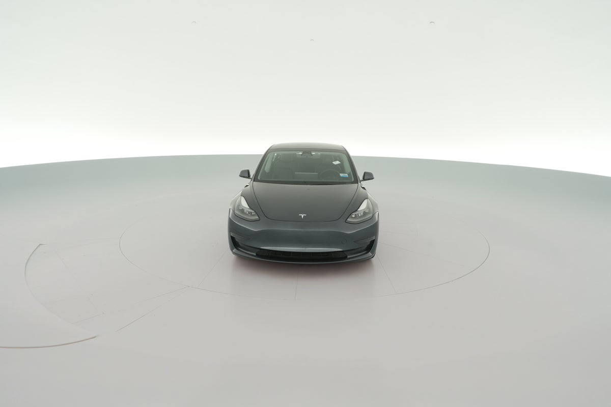 2023 Tesla Model 3 Rear-Wheel Drive in Midnight Silver Metallic — 360° view 1