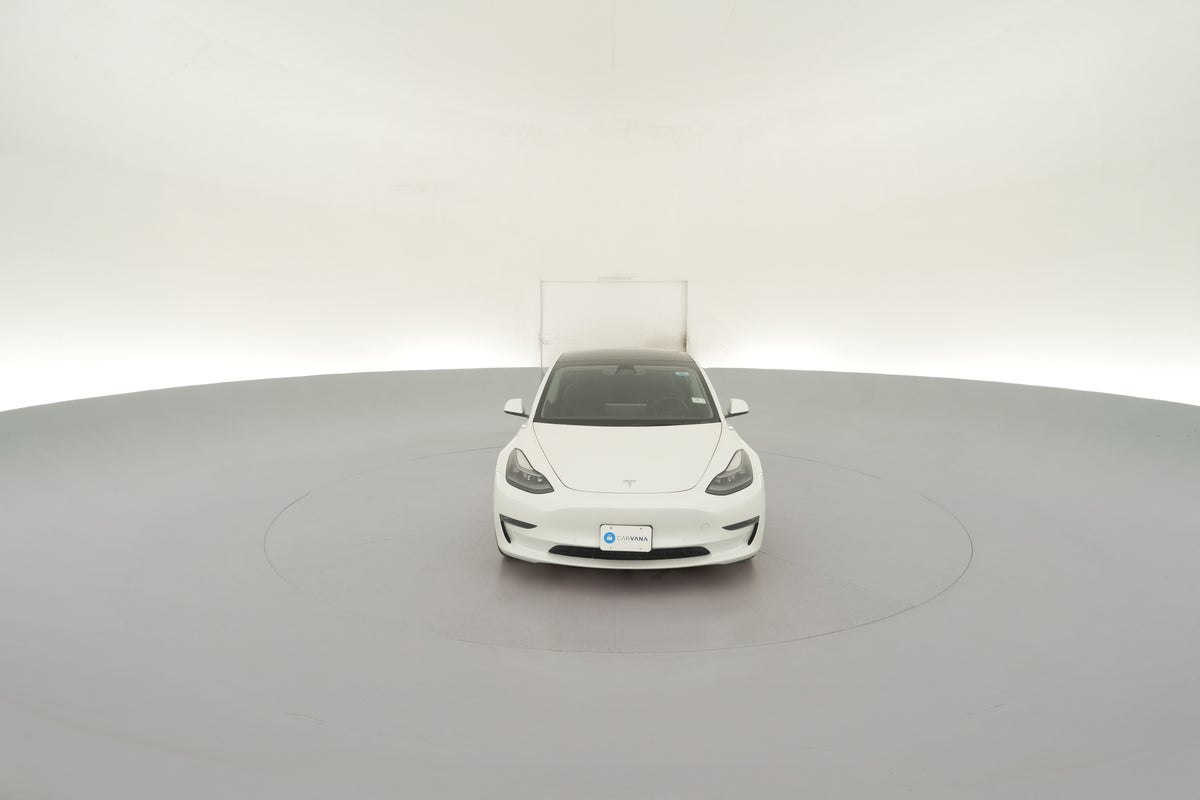 2022 Tesla Model 3 Performance in Pearl White — 360° view 1