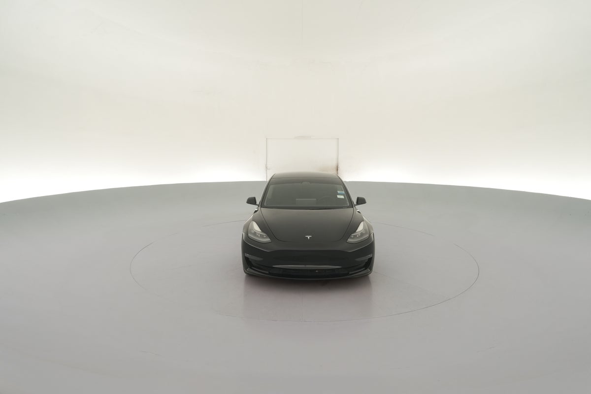 2023 Tesla Model 3 Long Range All-Wheel Drive in Solid Black — 360° view 1