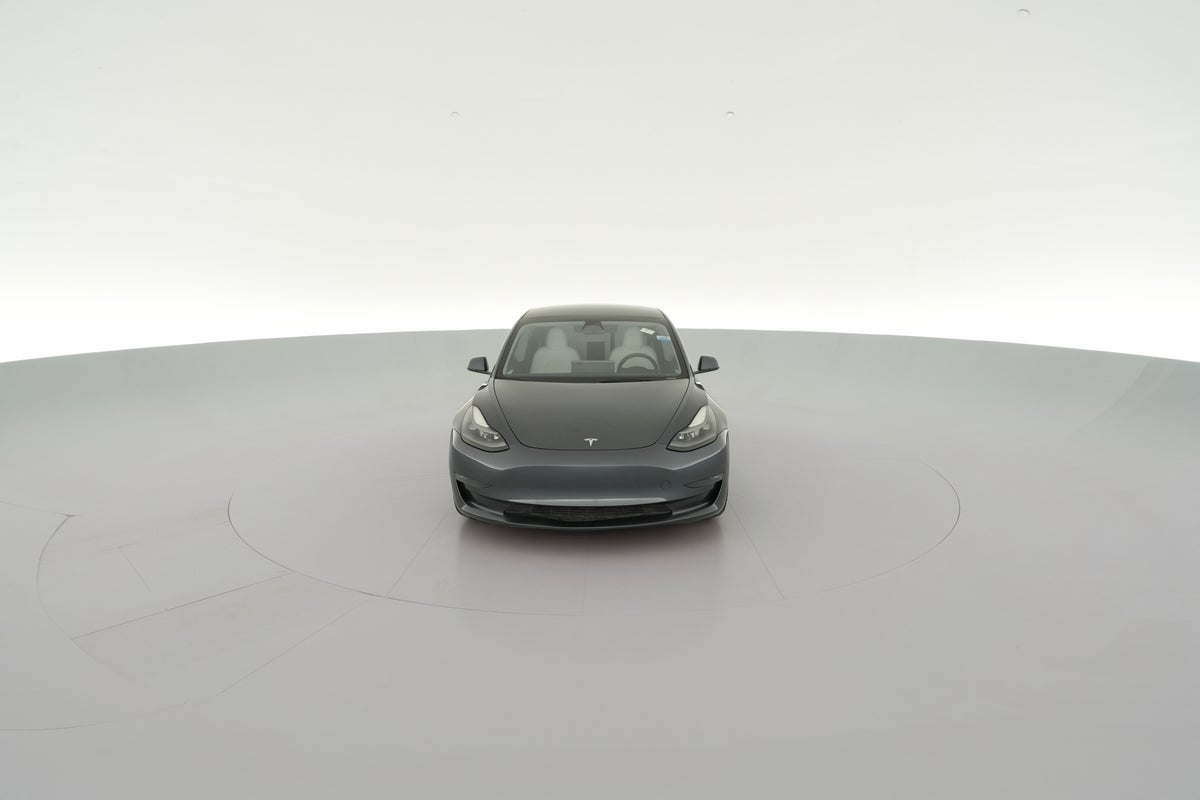 2023 Tesla Model 3 Long Range All-Wheel Drive in Midnight Silver Metallic — 360° view 1