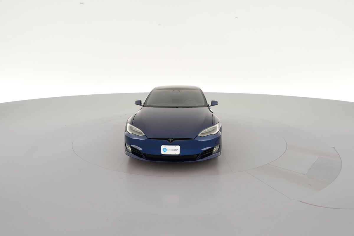 2018 Tesla Model S 100D Long Range in Deep Blue Metallic — 360° view 1