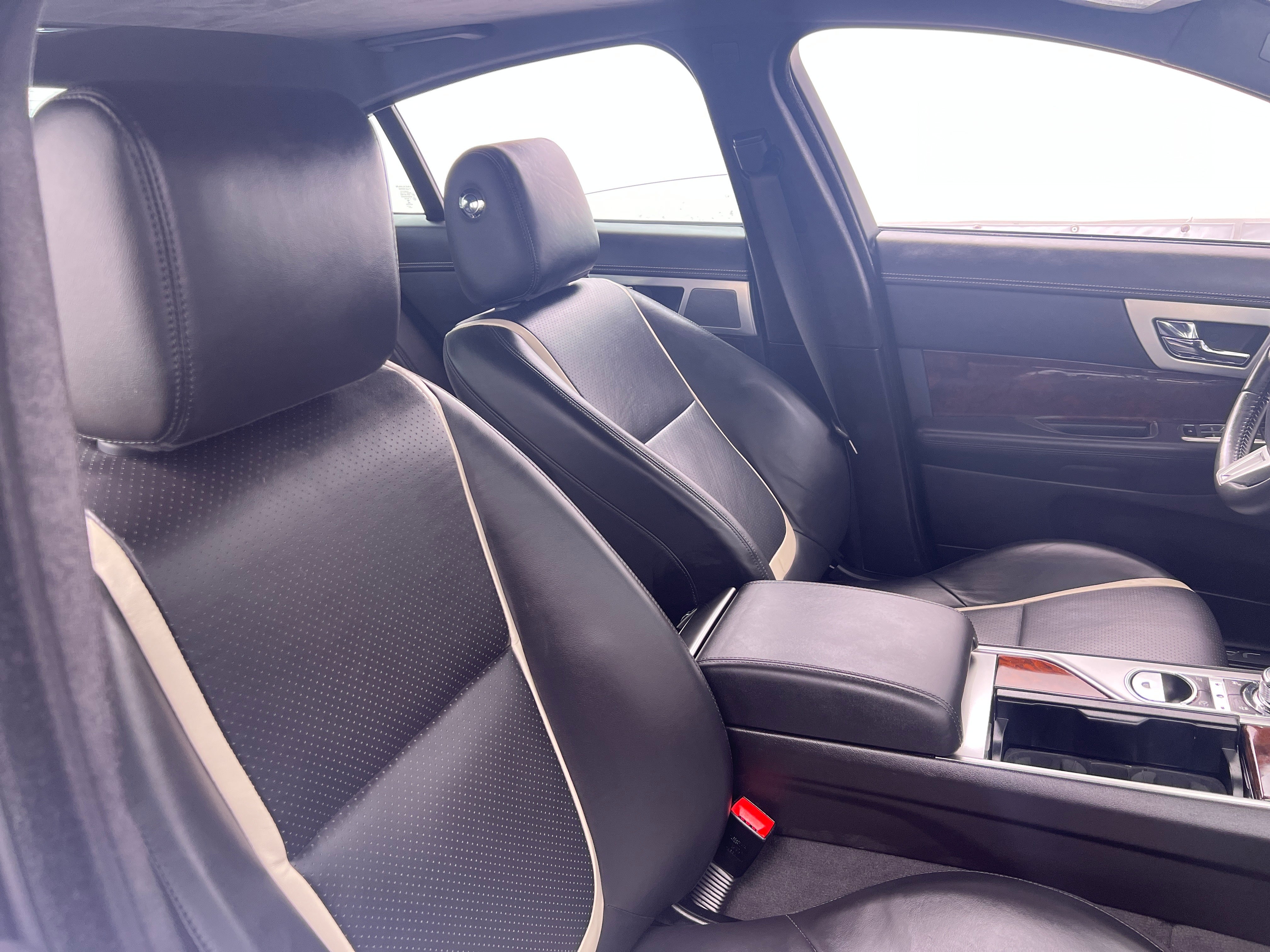 How to Fold Jaguar XF Rear Seats