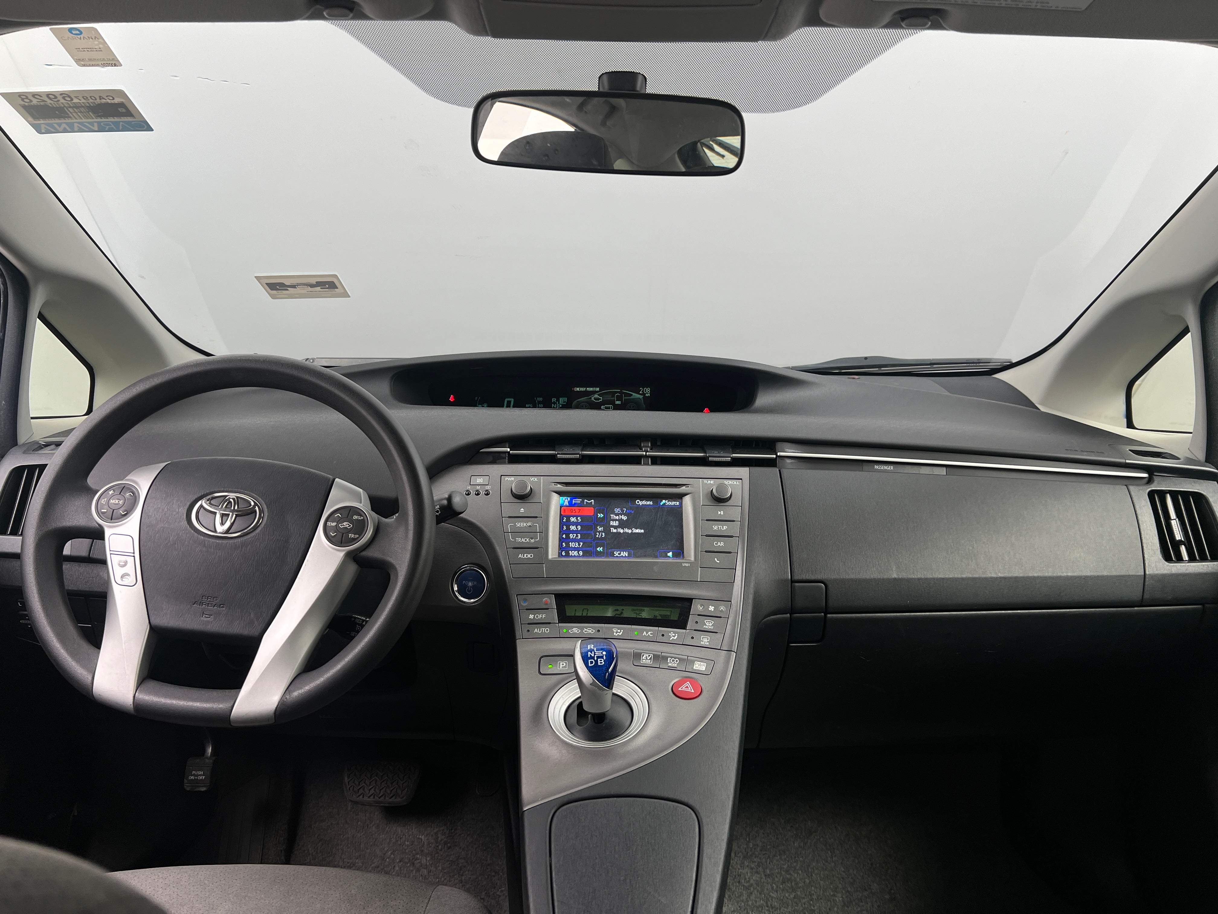 2012 Toyota Prius Two 3