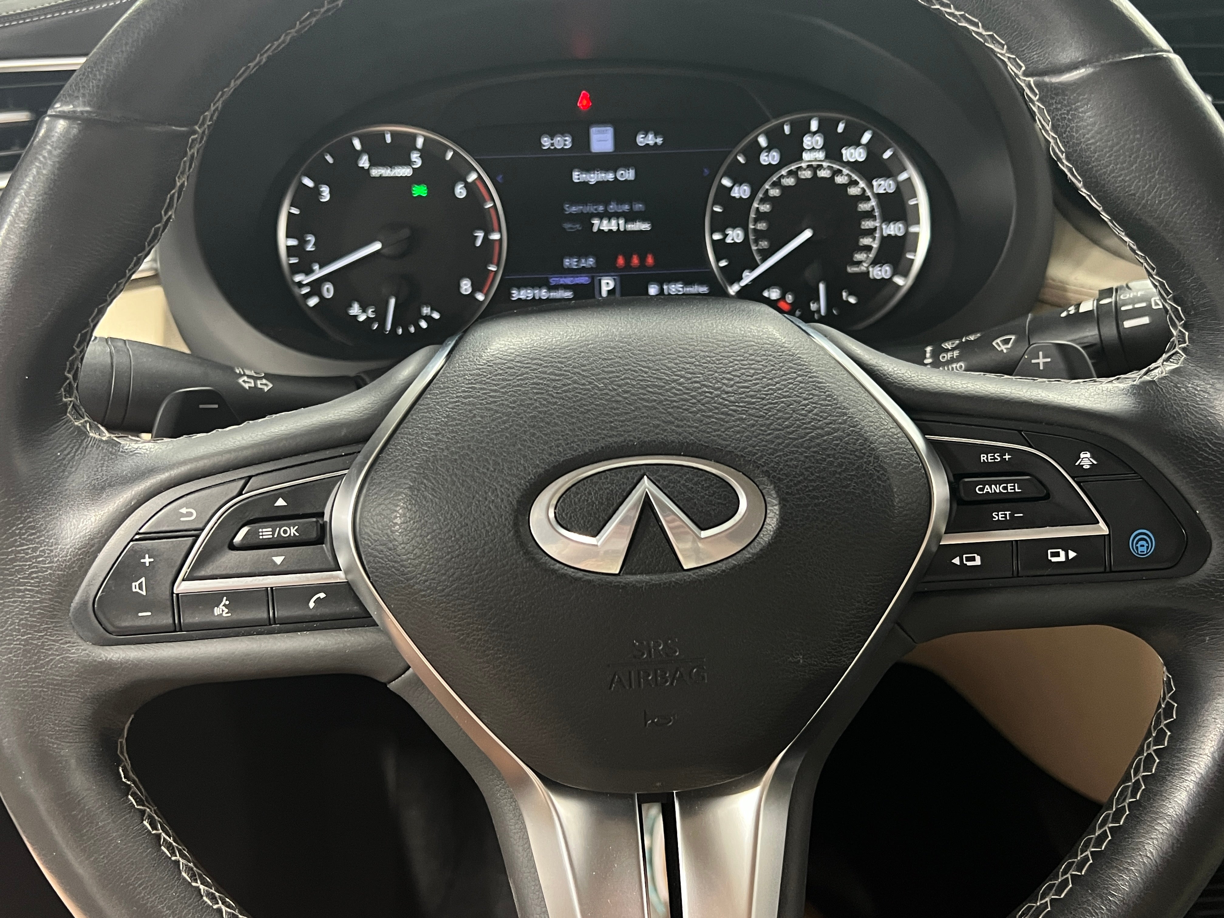 2021 INFINITI QX50 Sensory 4