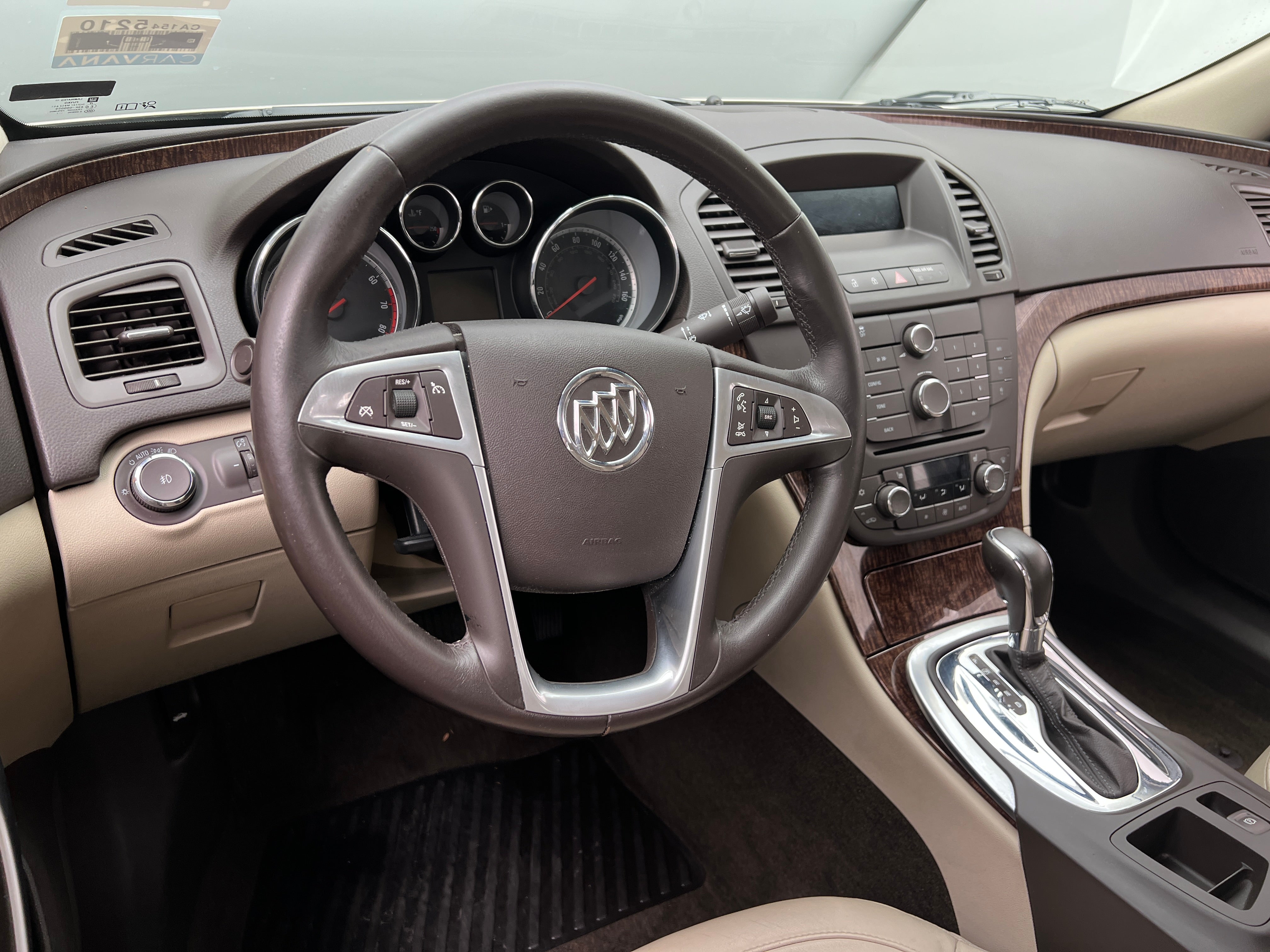 2012 Buick Regal Base 5