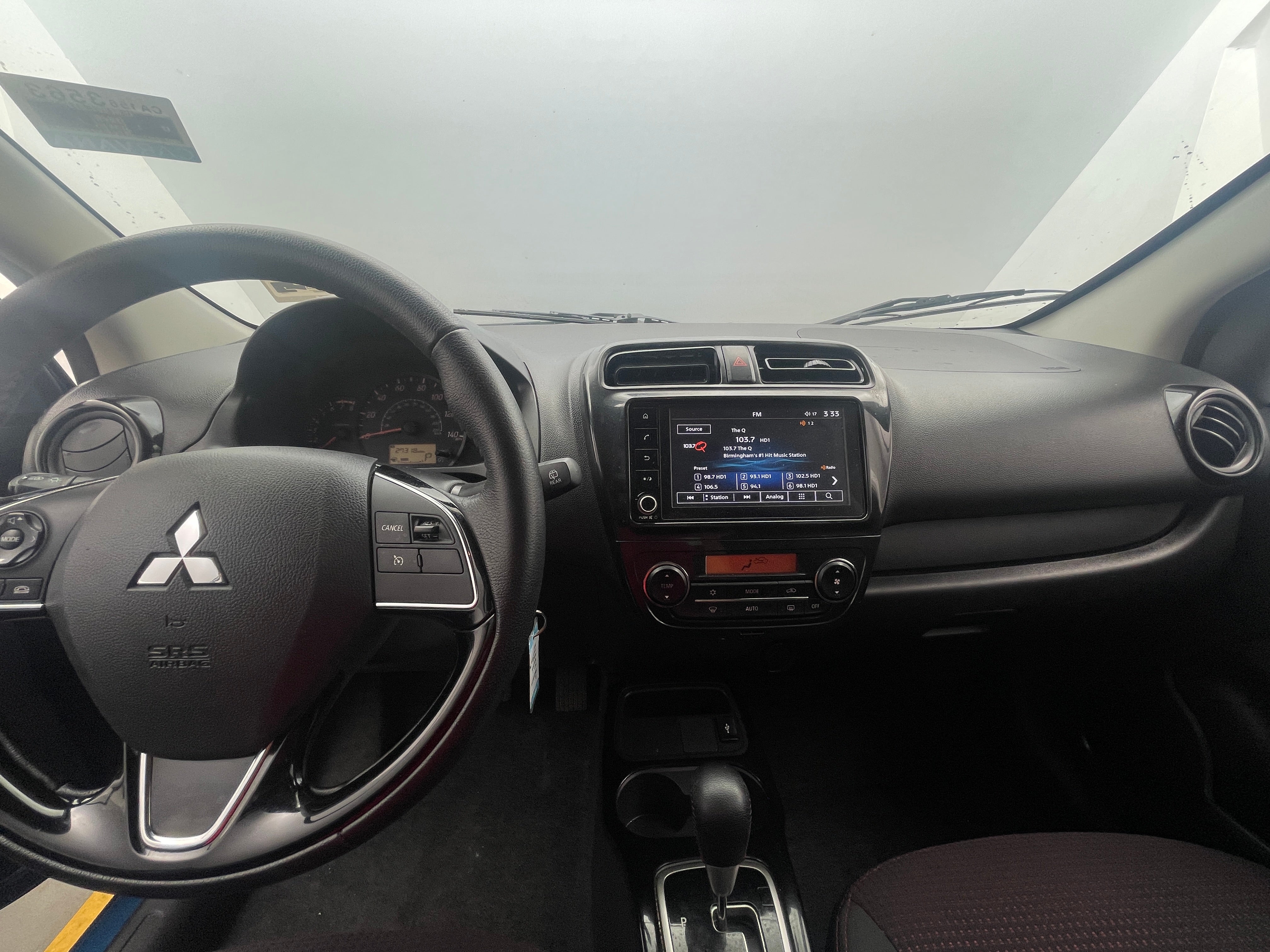 2023 Mitsubishi Mirage Black Edition 3