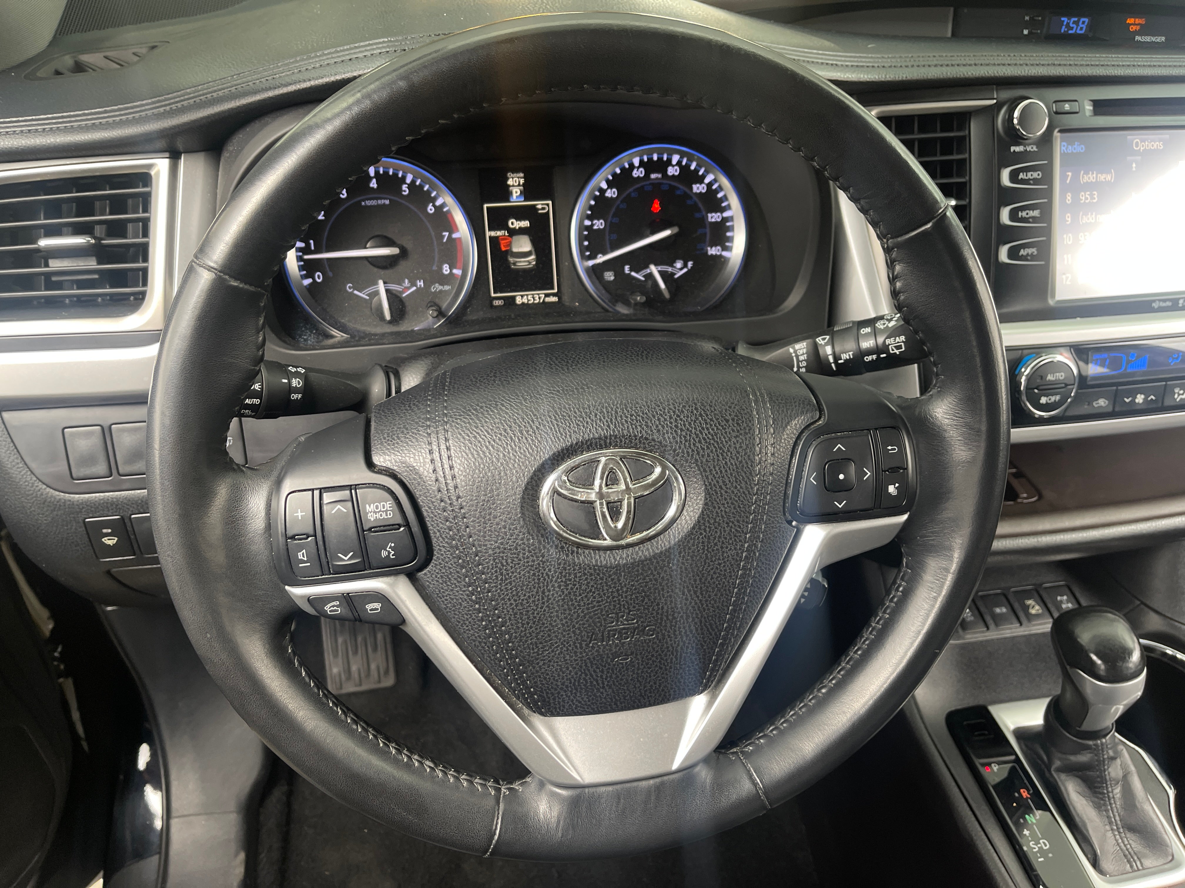 2015 Toyota Highlander XLE 5