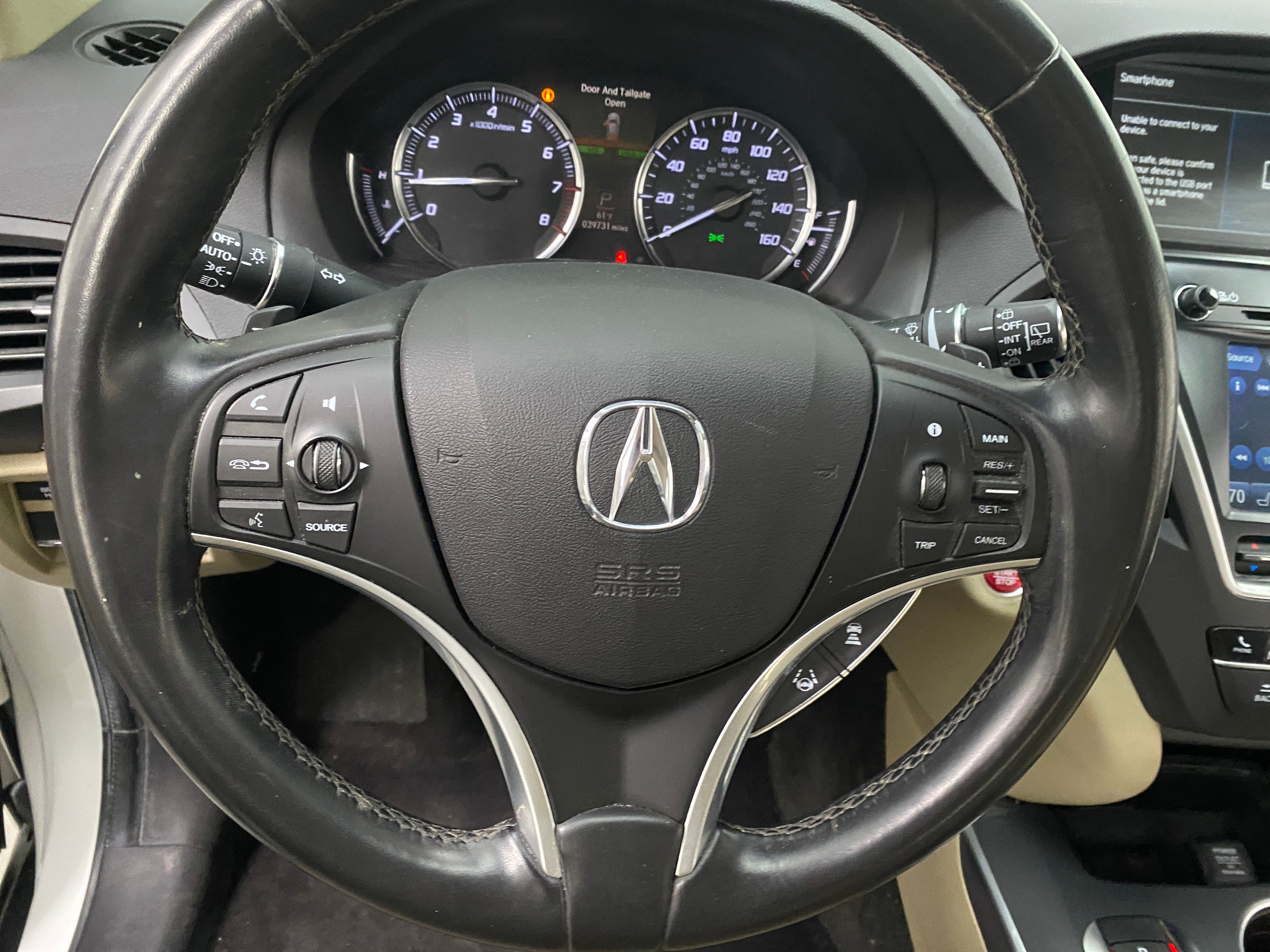 2019 Acura MDX Base 5