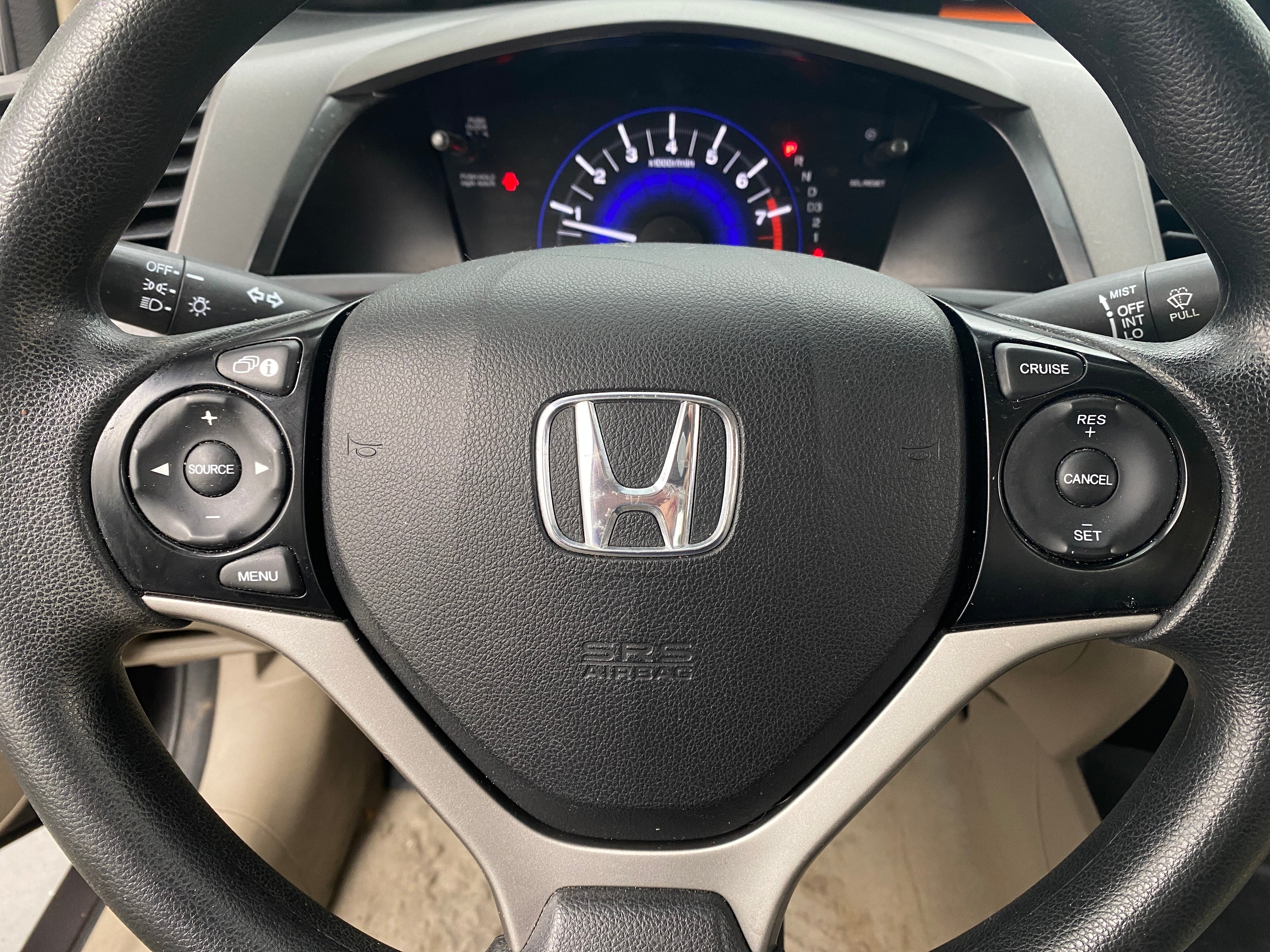 2012 Honda Civic LX 5