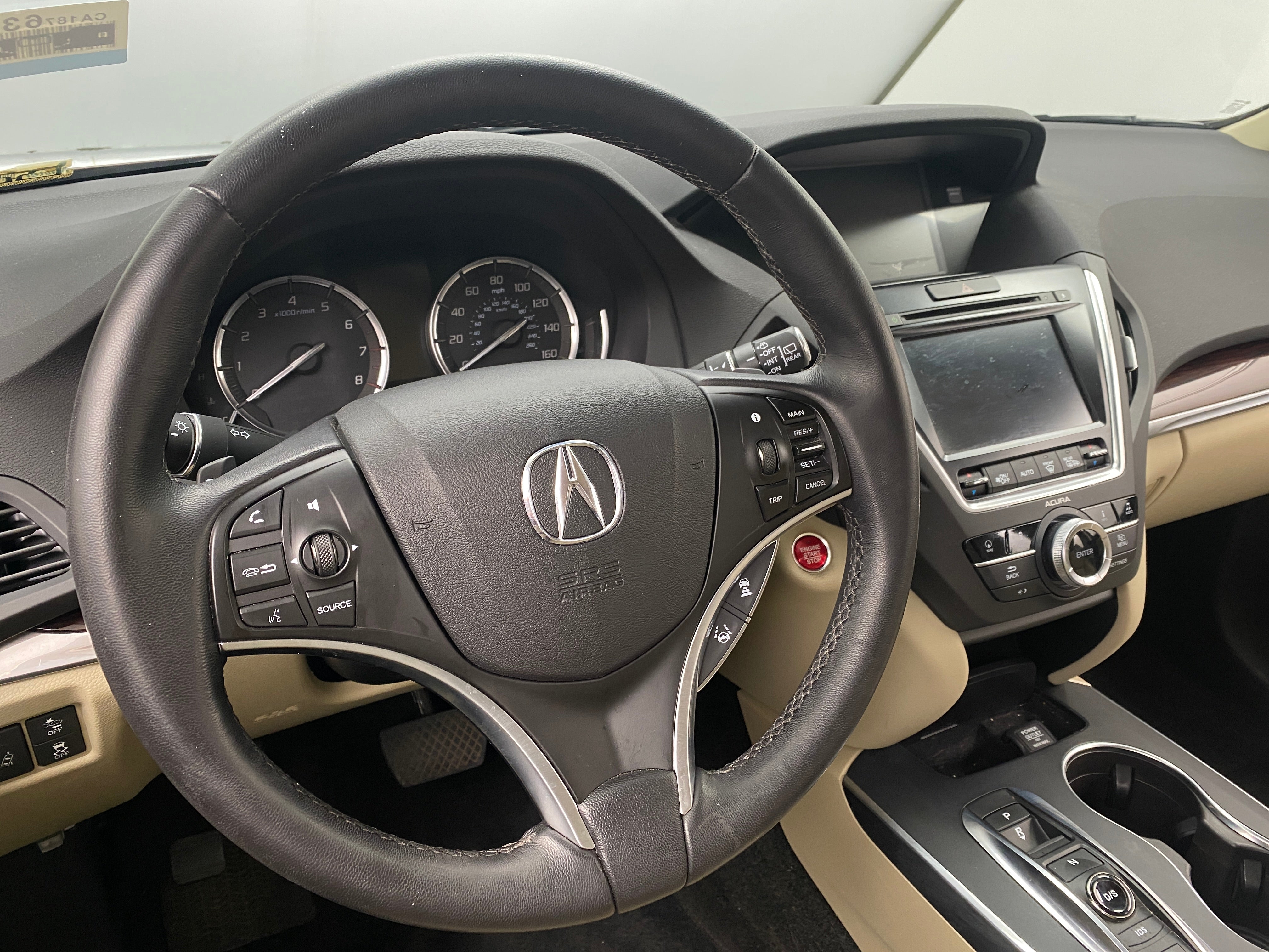 2016 Acura MDX Base 4