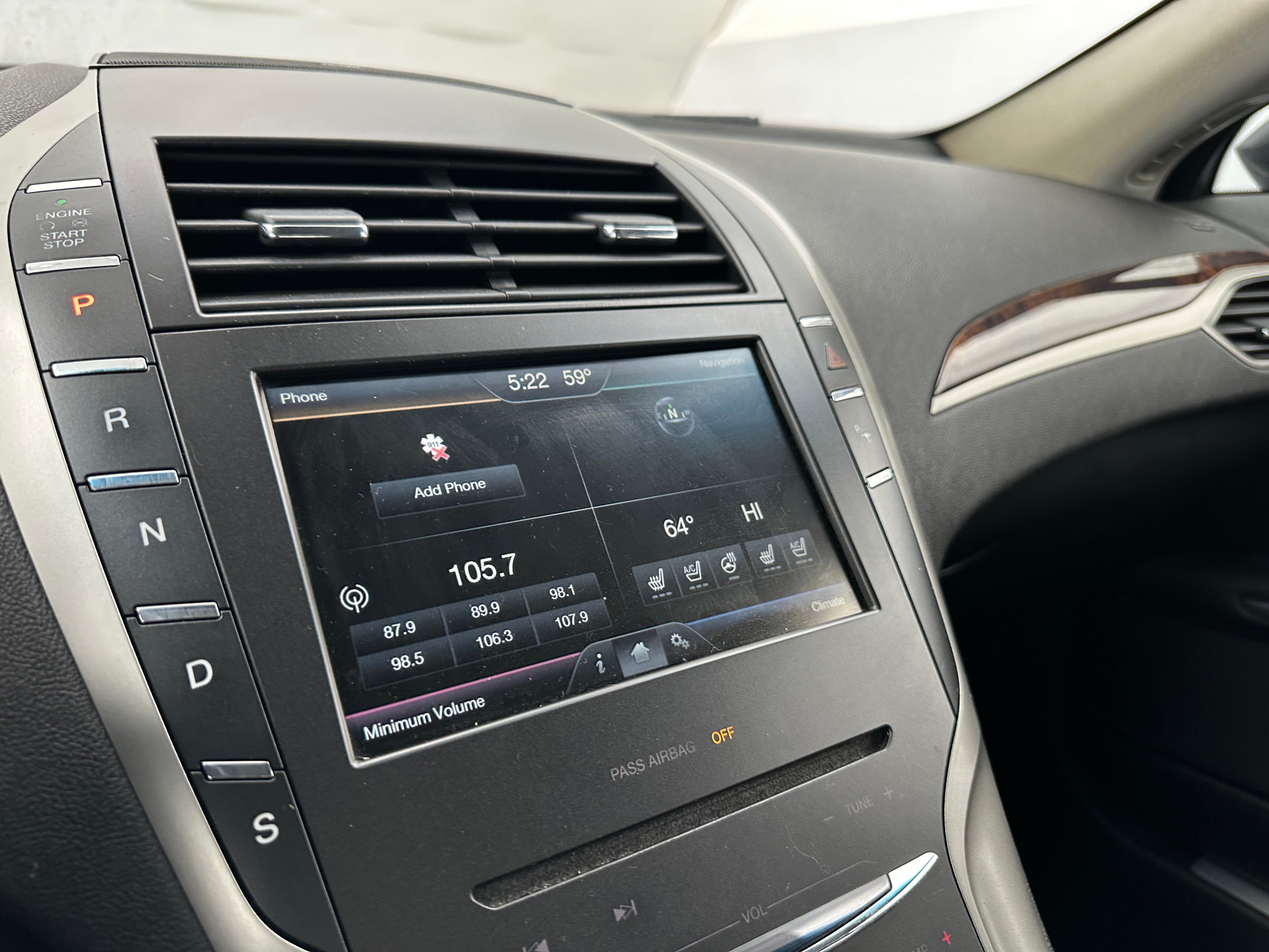 2014 Lincoln MKZ Base 3