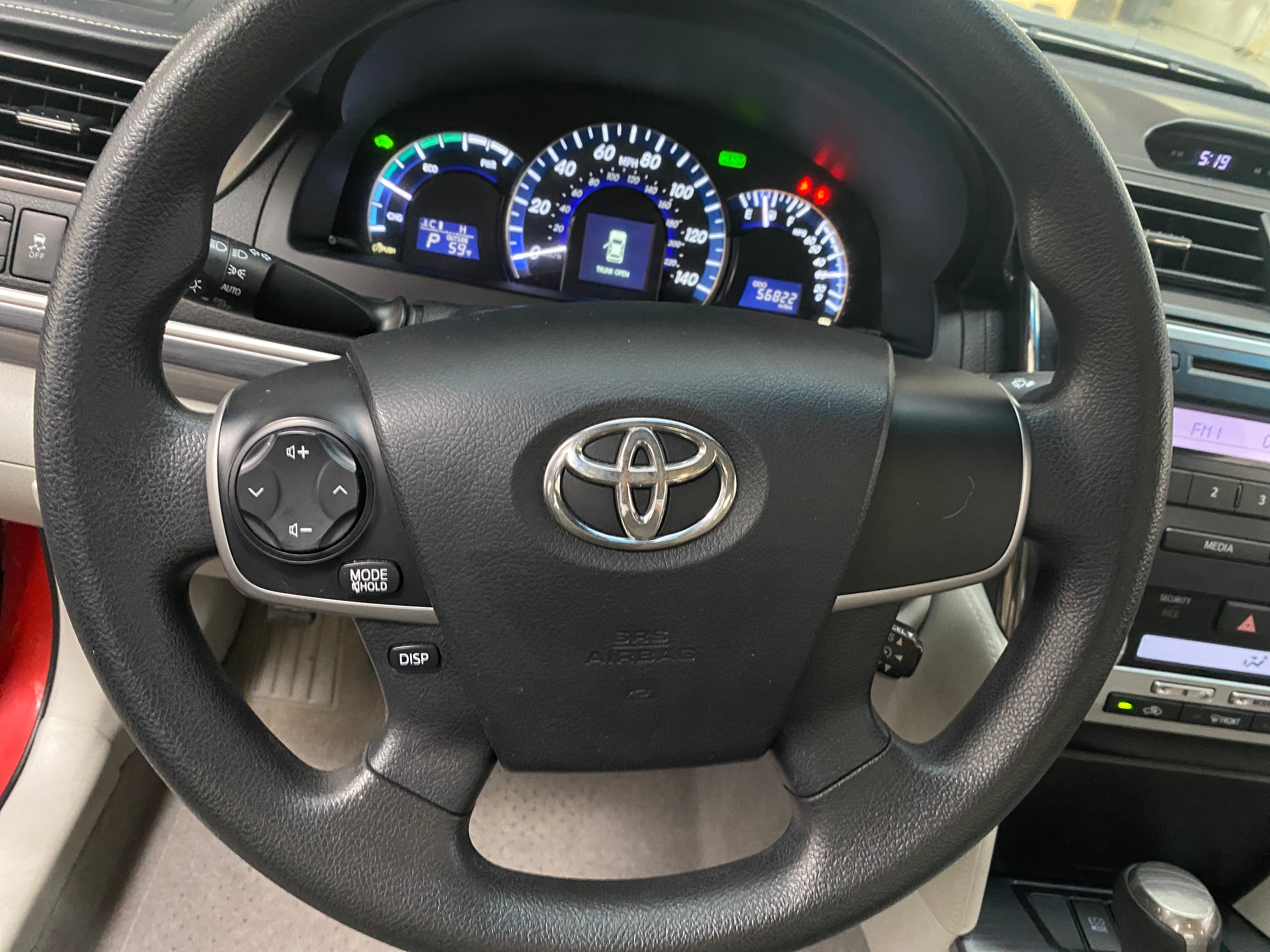 2012 Toyota Camry LE 5