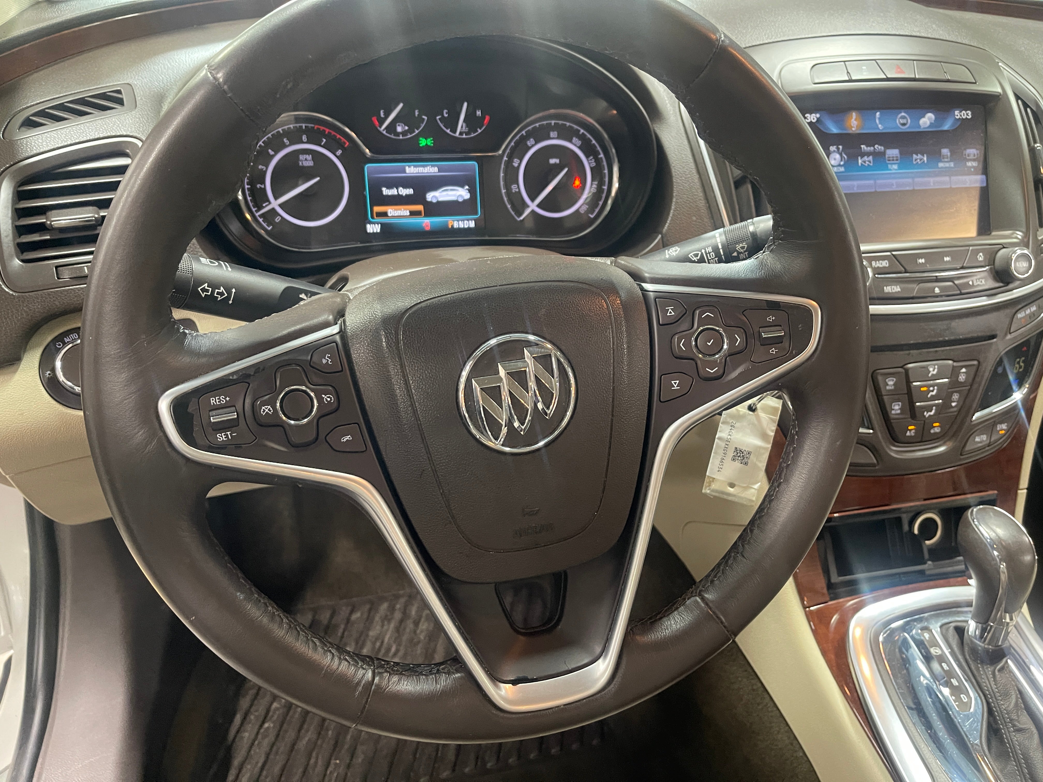 2016 Buick Regal Base 5