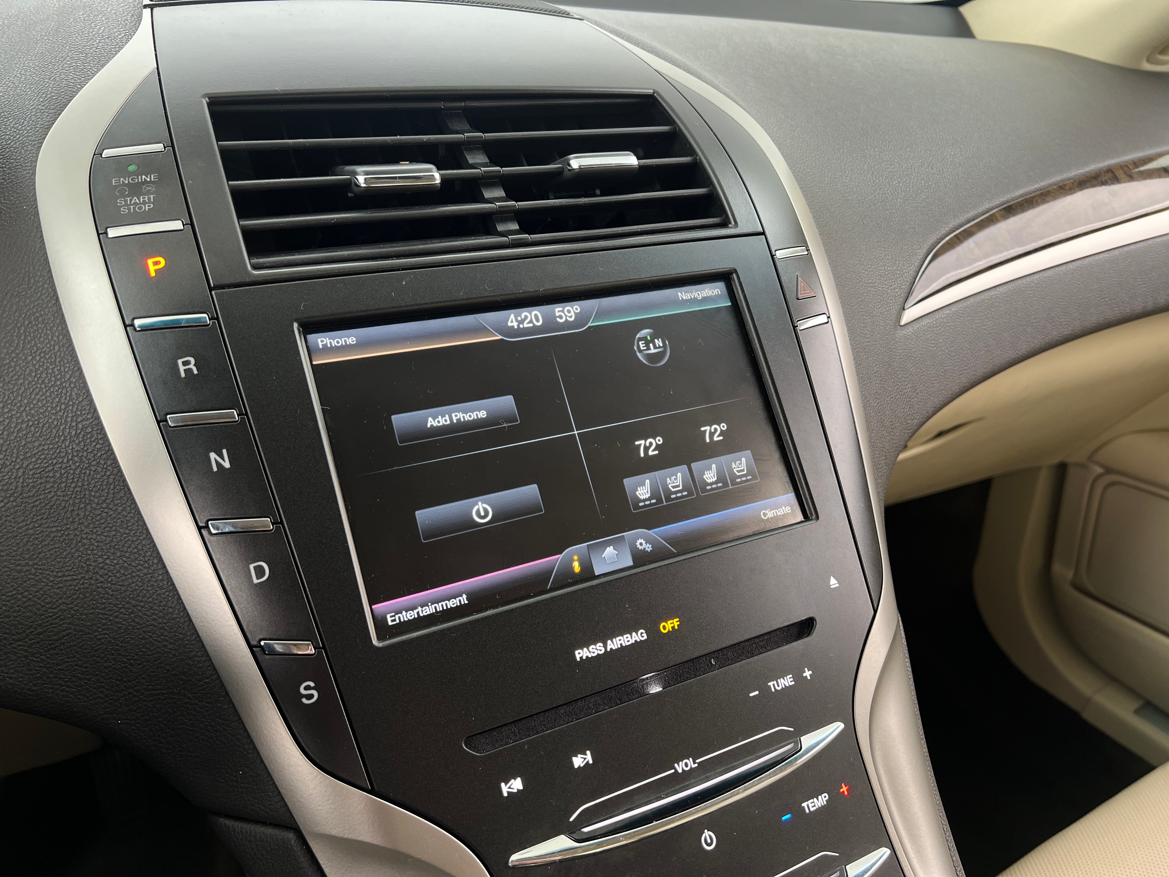 2014 Lincoln MKZ Base 3