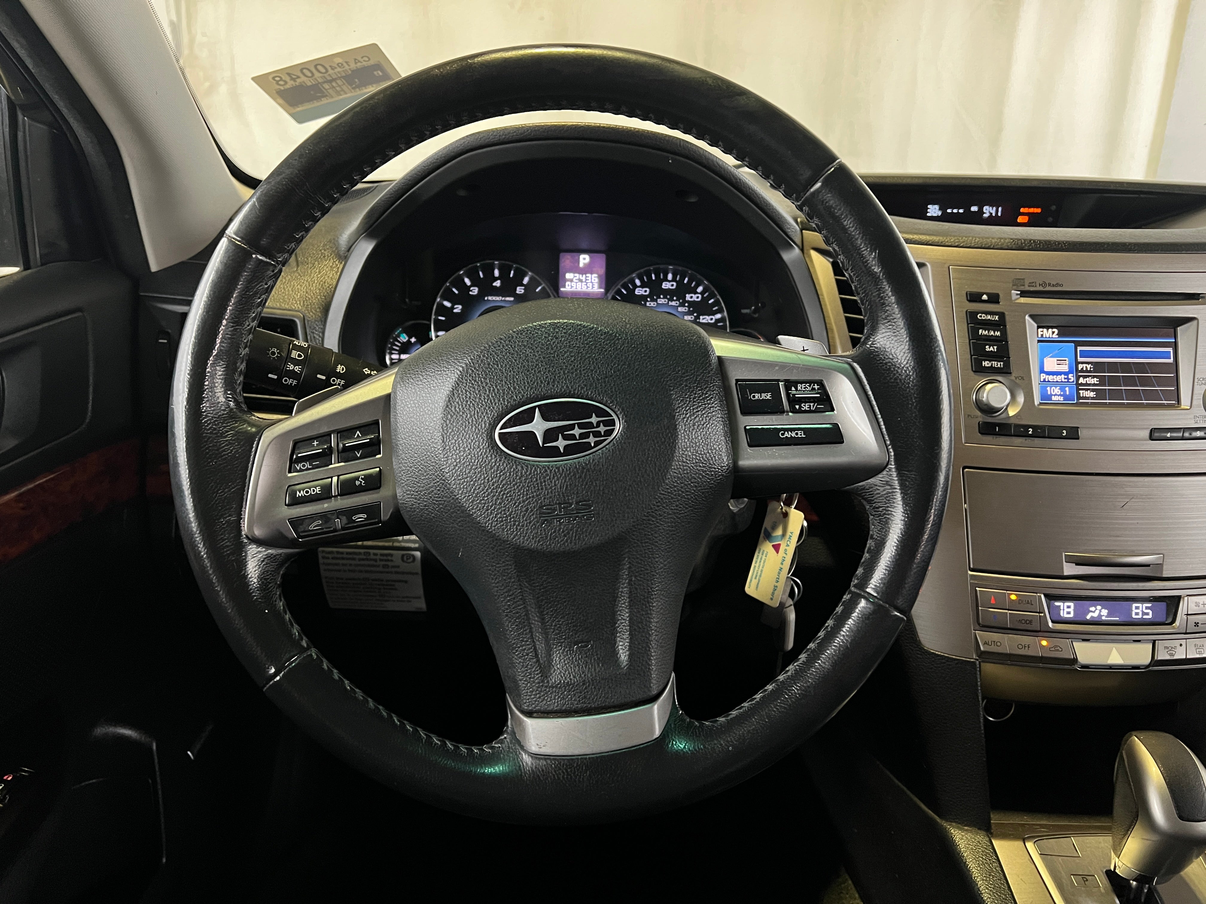 2012 Subaru Outback 2.5i Limited 5