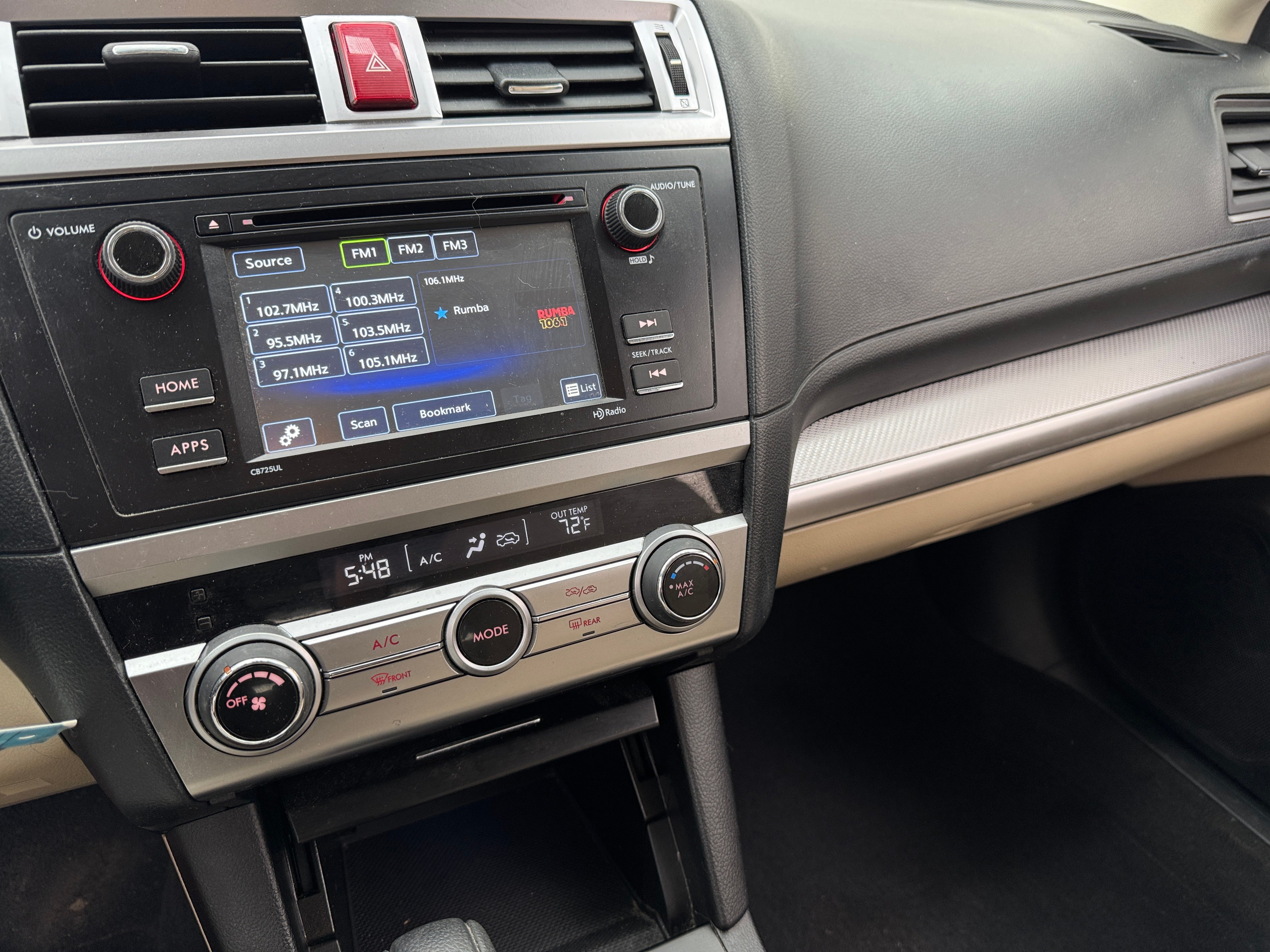 2016 Subaru Outback 2.5i 4