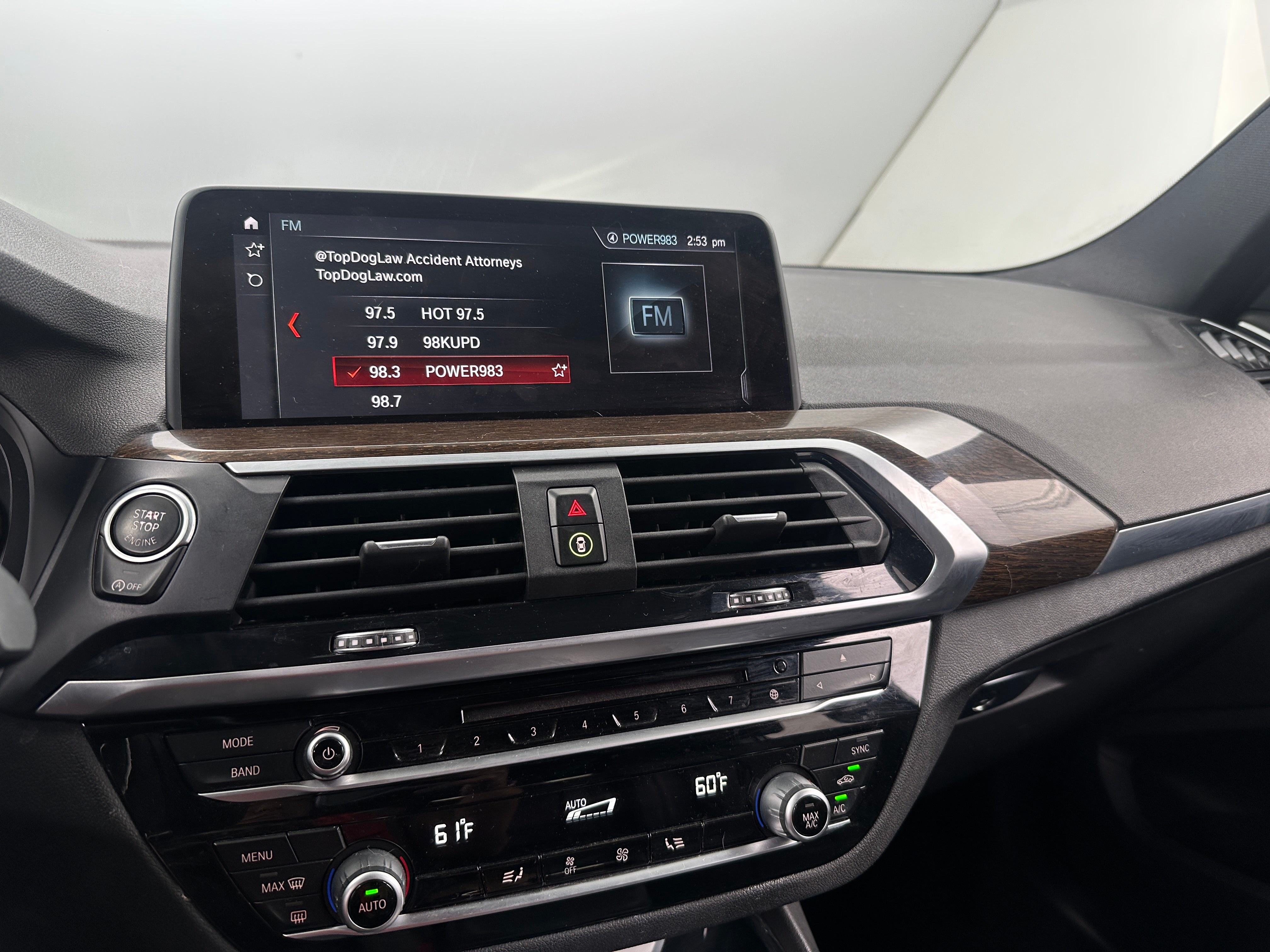 2019 BMW X3 sDrive30i 3