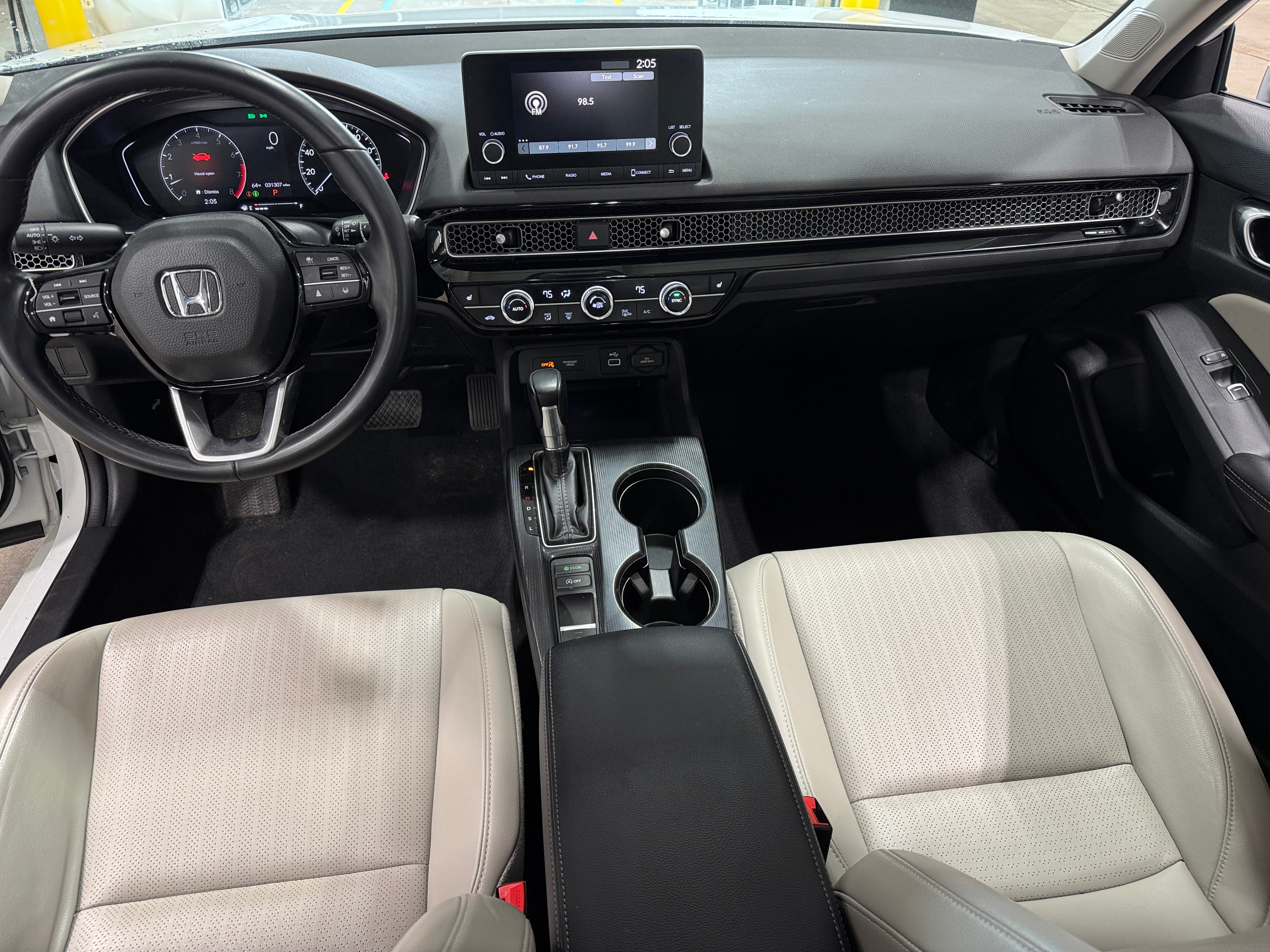 2022 Honda Civic EX-L 2