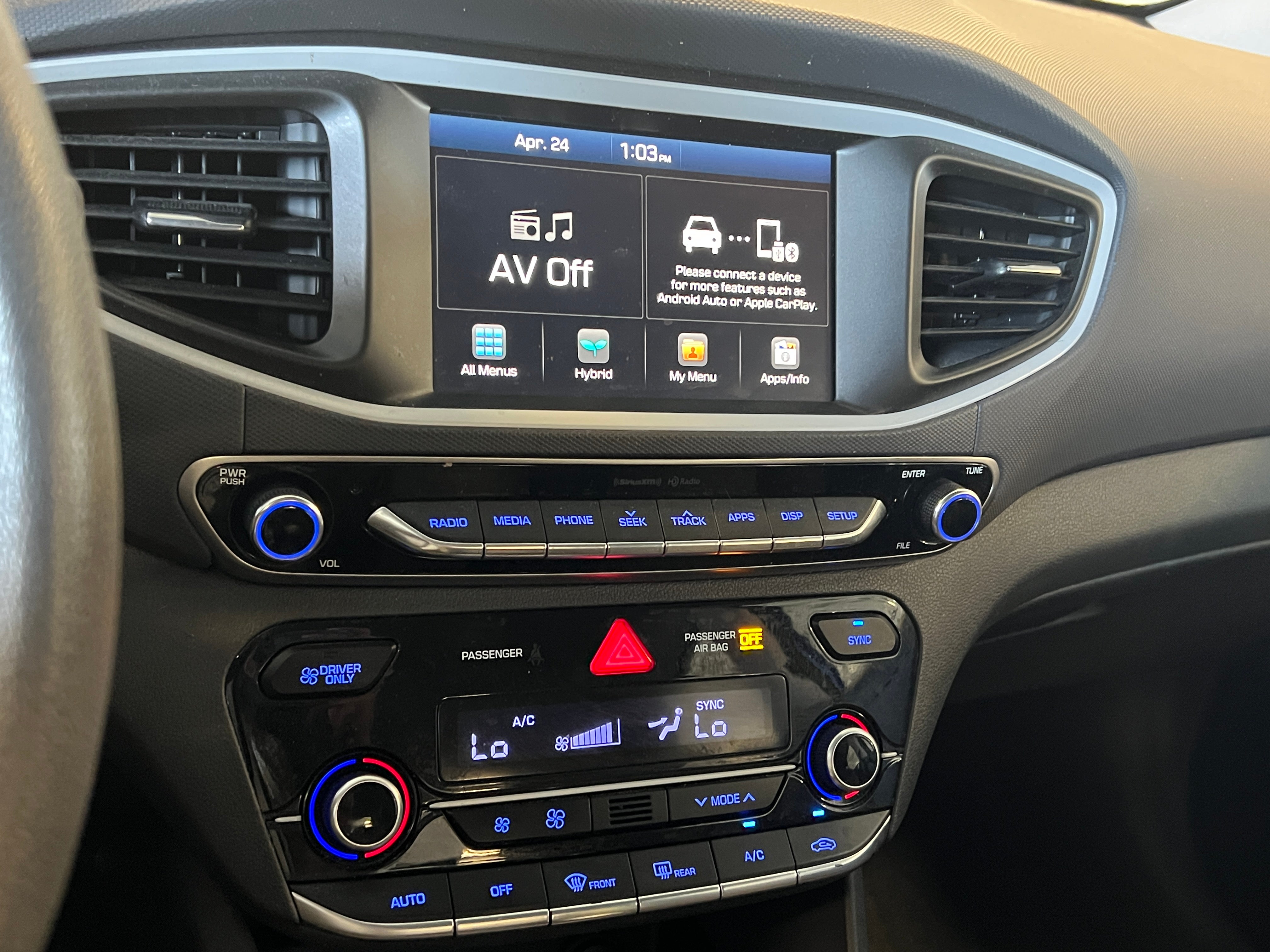 2019 Hyundai Ioniq Blue 4