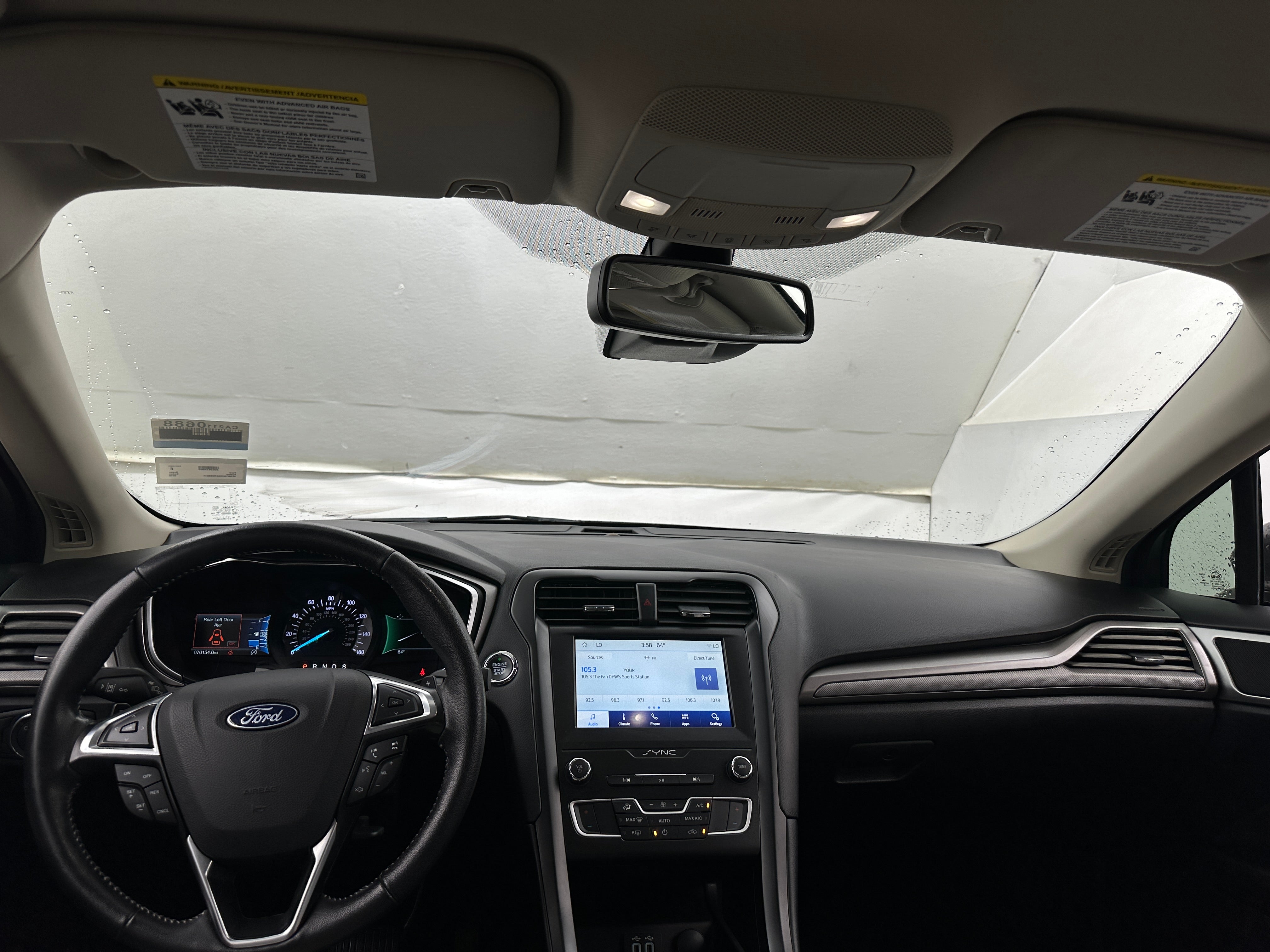 2019 Ford Fusion SE 3
