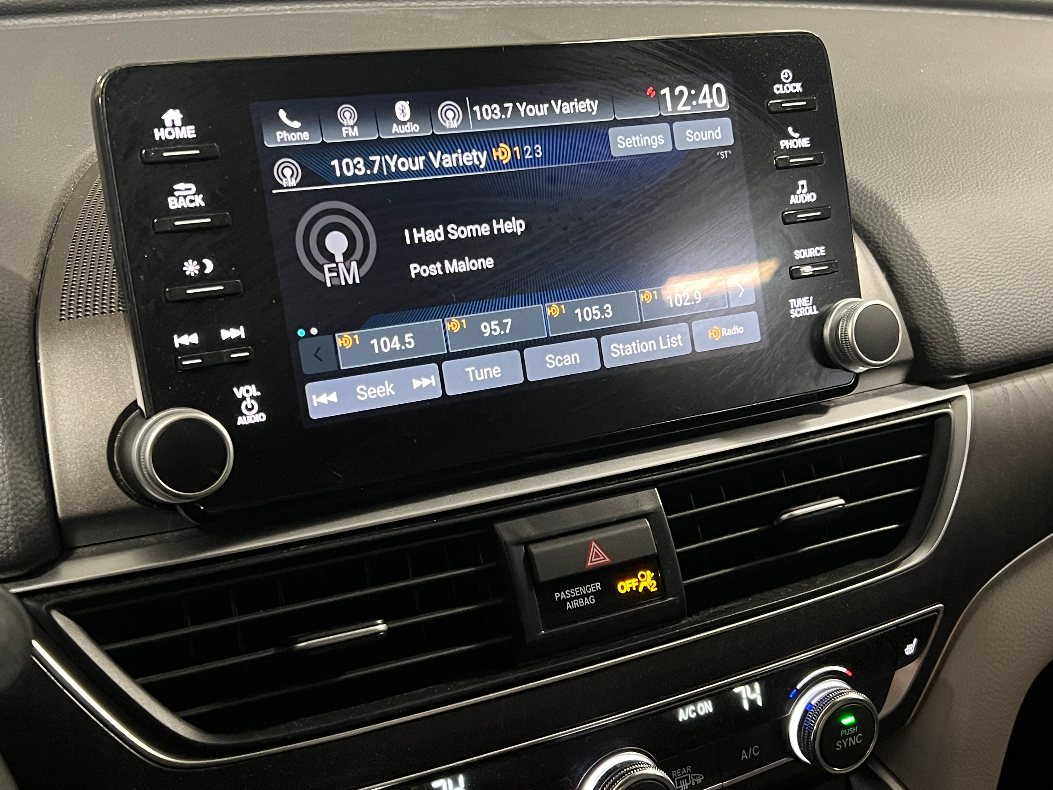 2020 Honda Accord EX 4