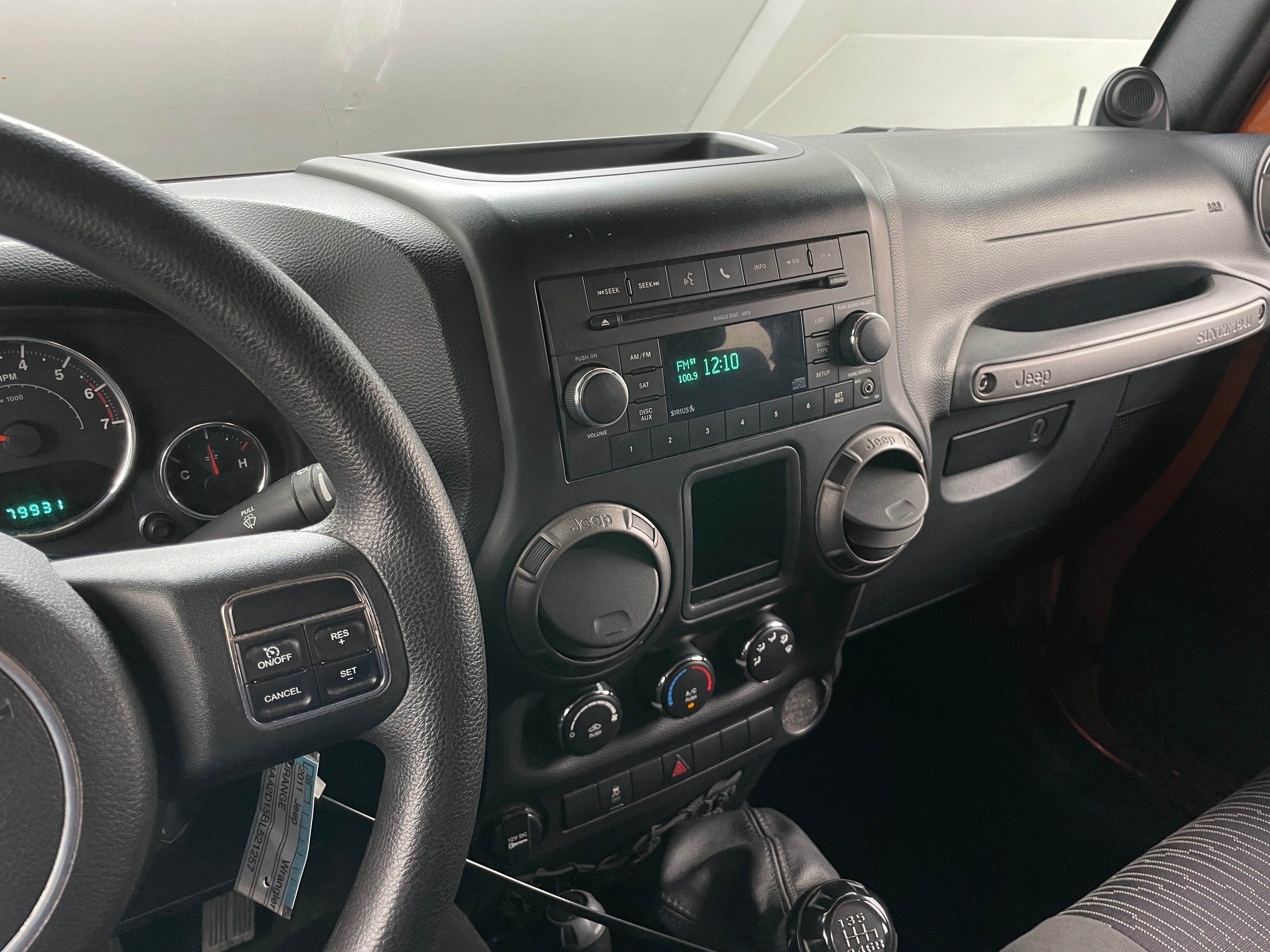 2011 Jeep Wrangler Sport 4