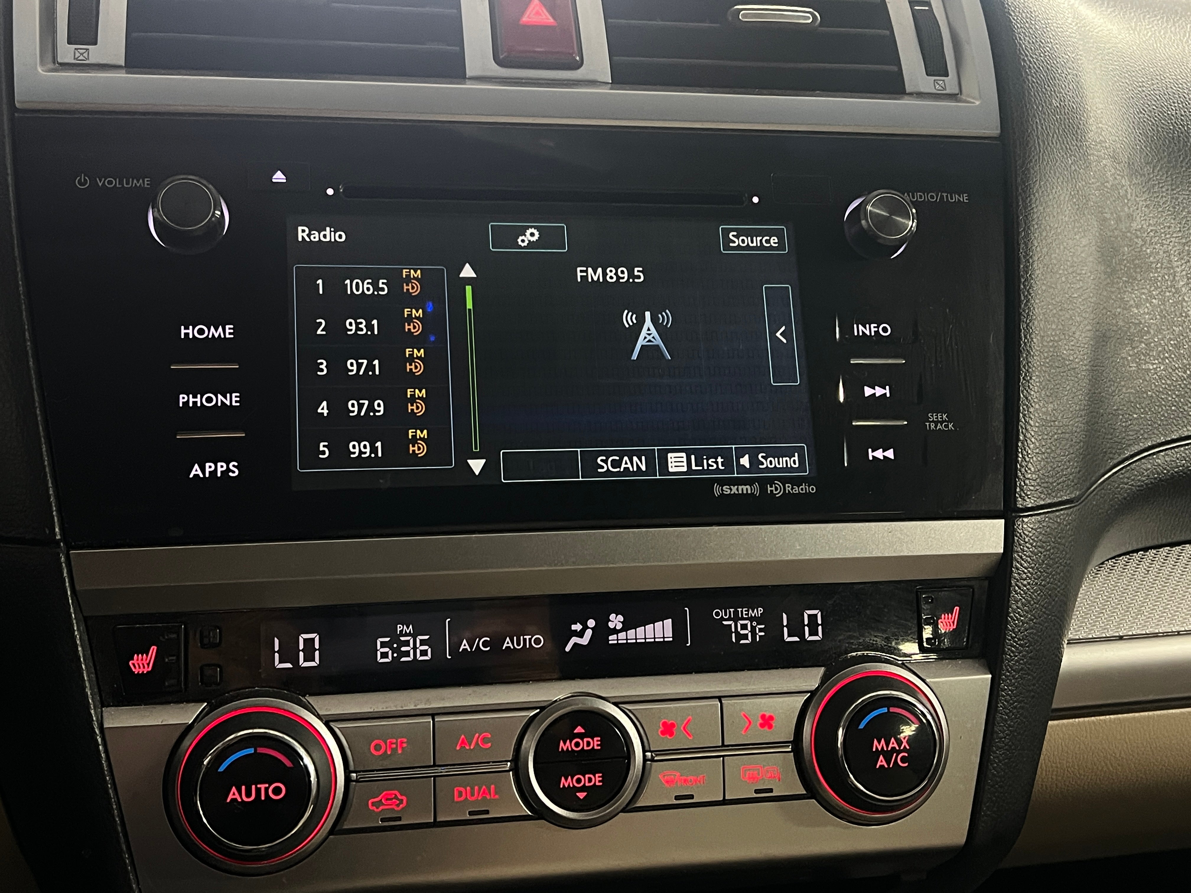 2017 Subaru Outback Premium 4