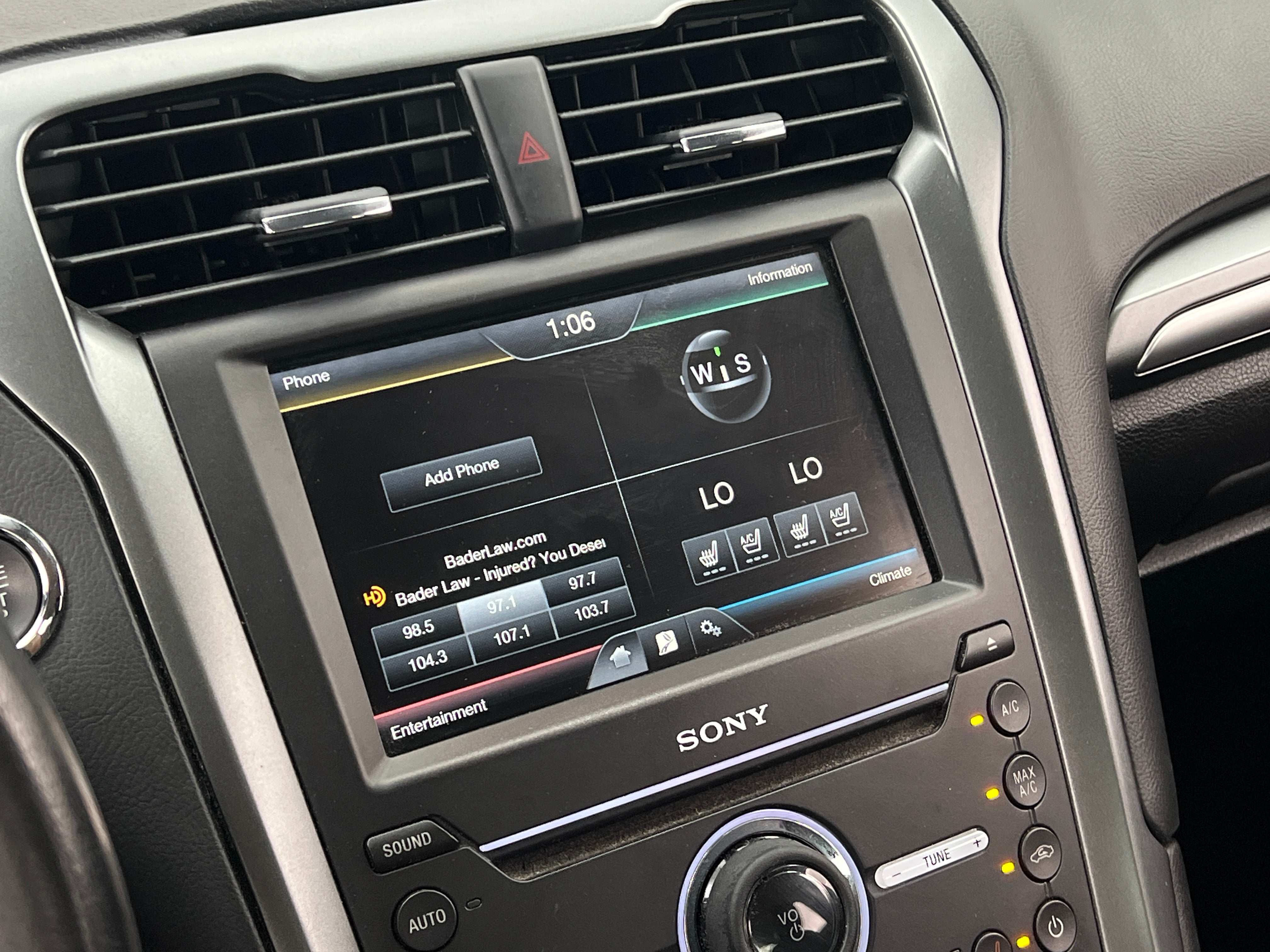 2016 Ford Fusion Titanium 3