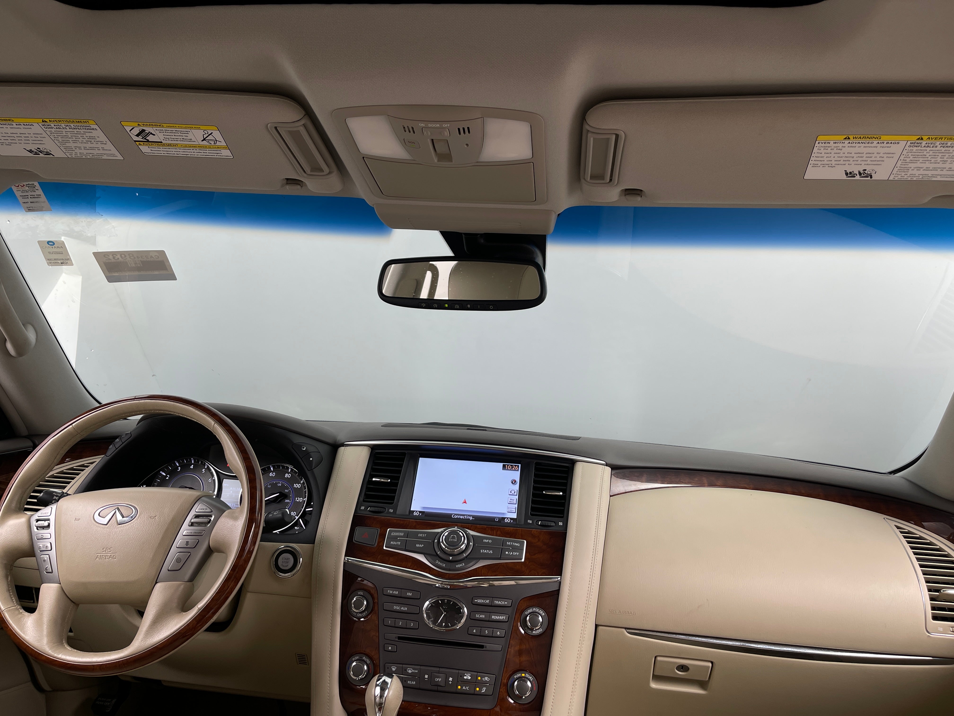 2016 INFINITI QX80 Base 3