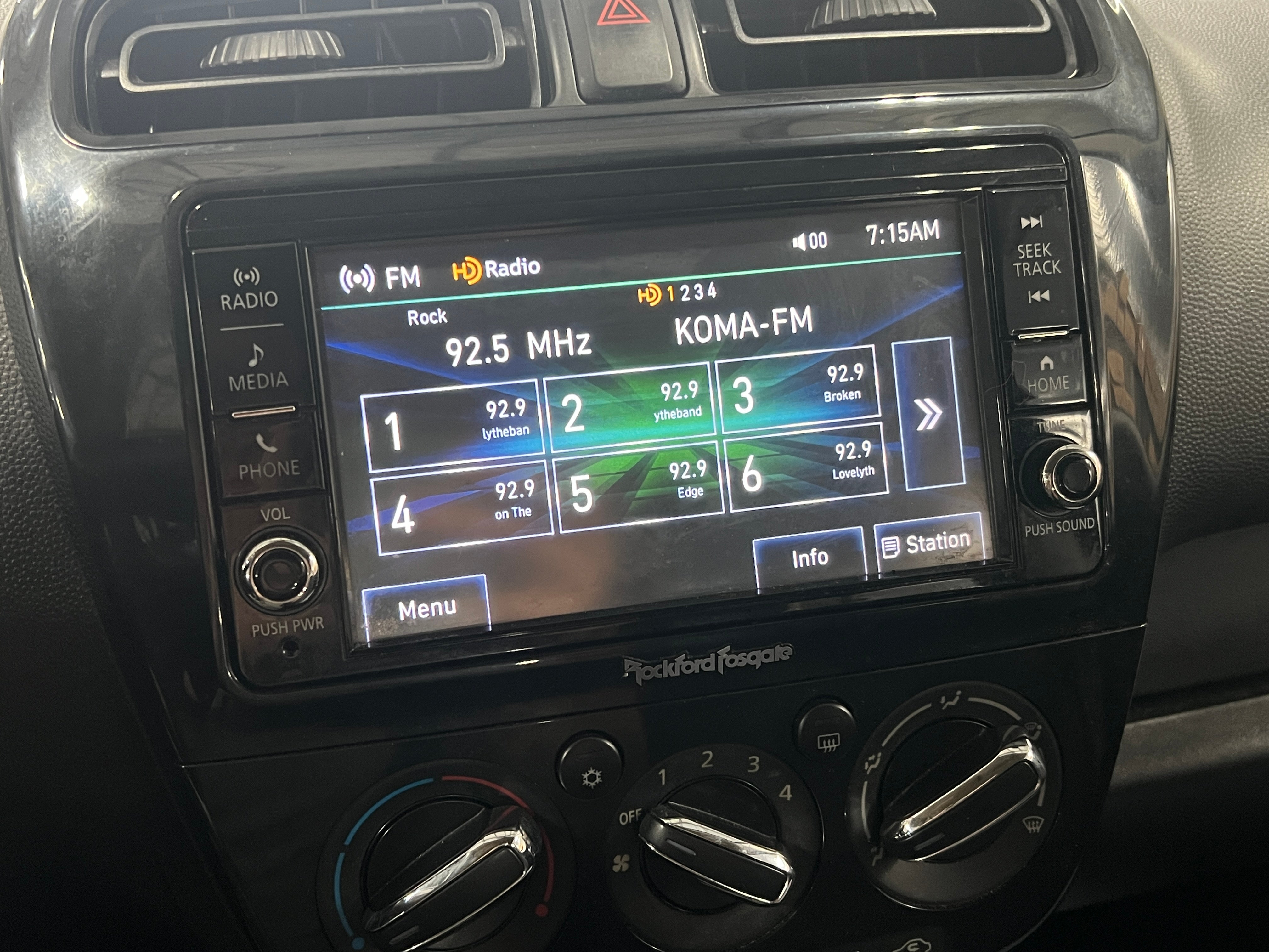 2019 Mitsubishi Mirage RF 4