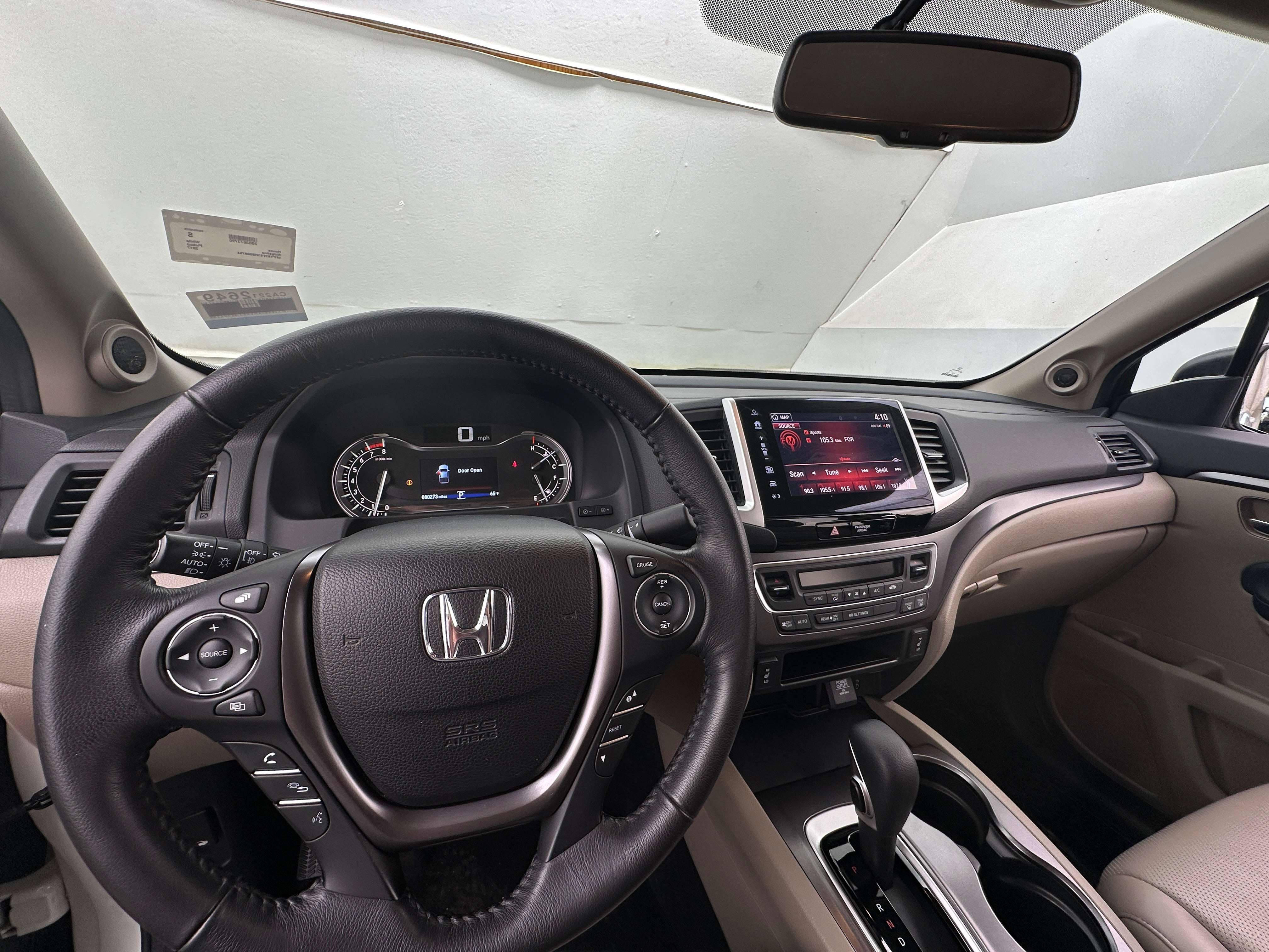 2017 Honda Ridgeline RTL-T 2