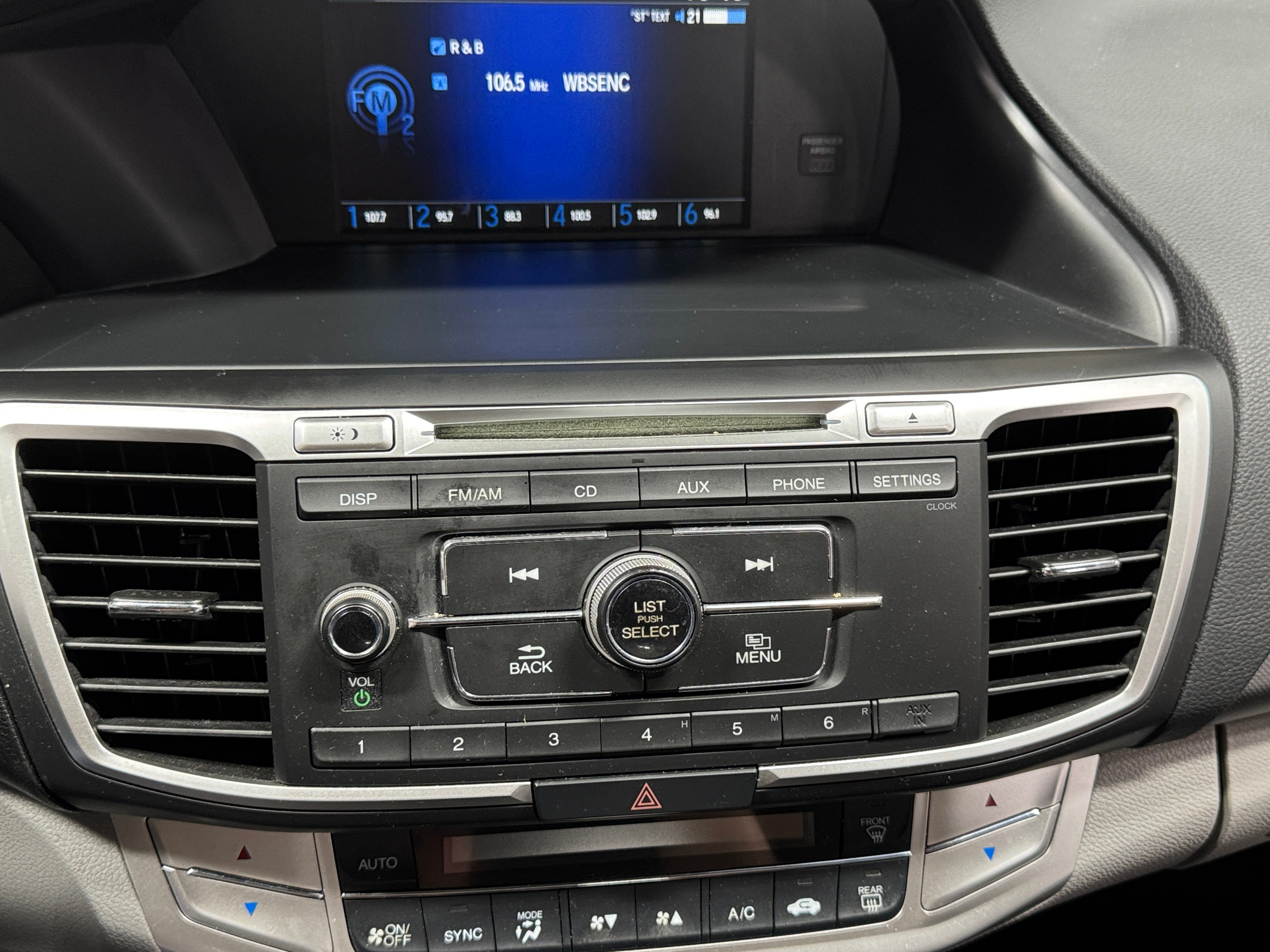 2015 Honda Accord LX 4