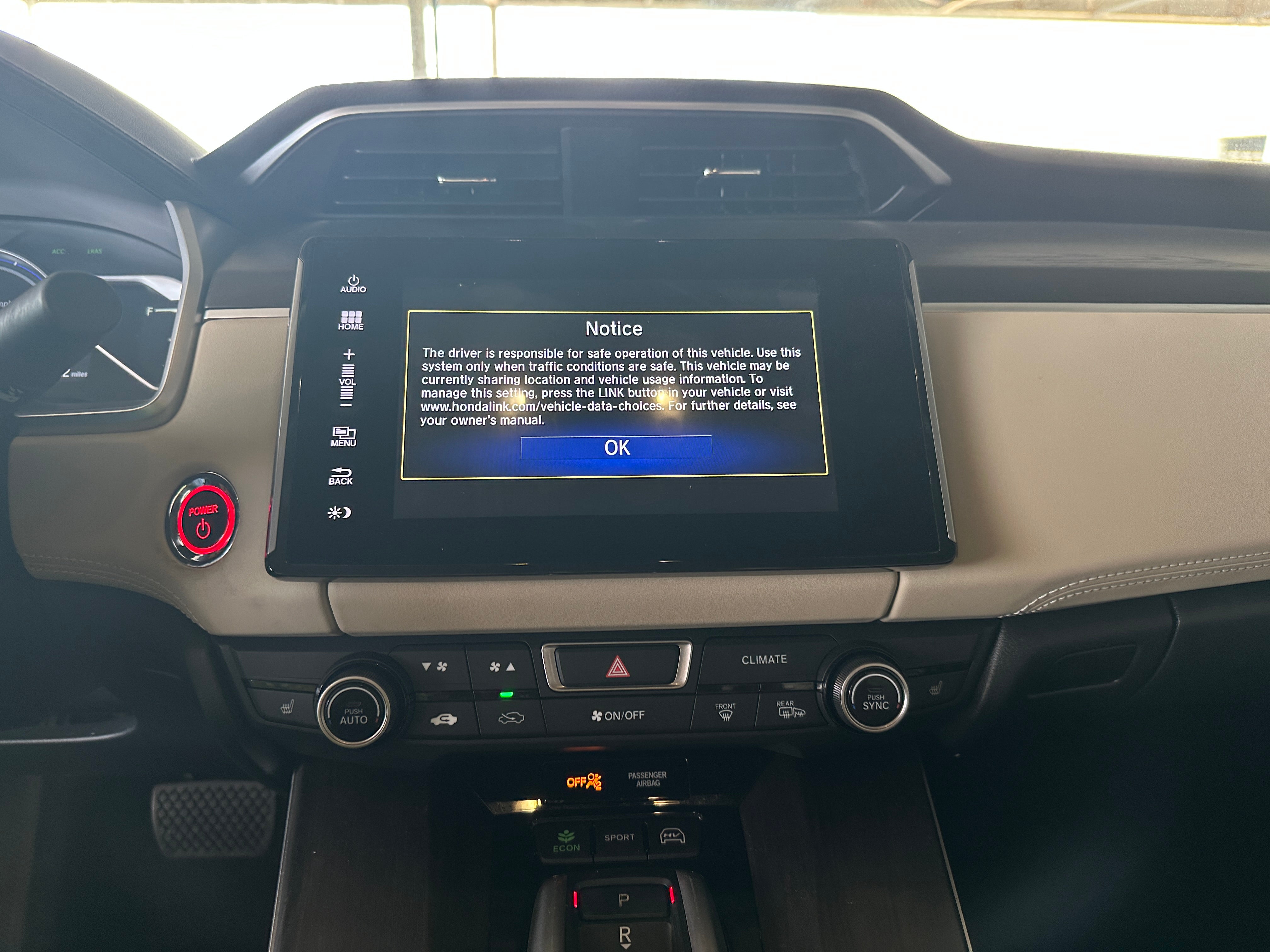 2018 Honda Clarity Base 4
