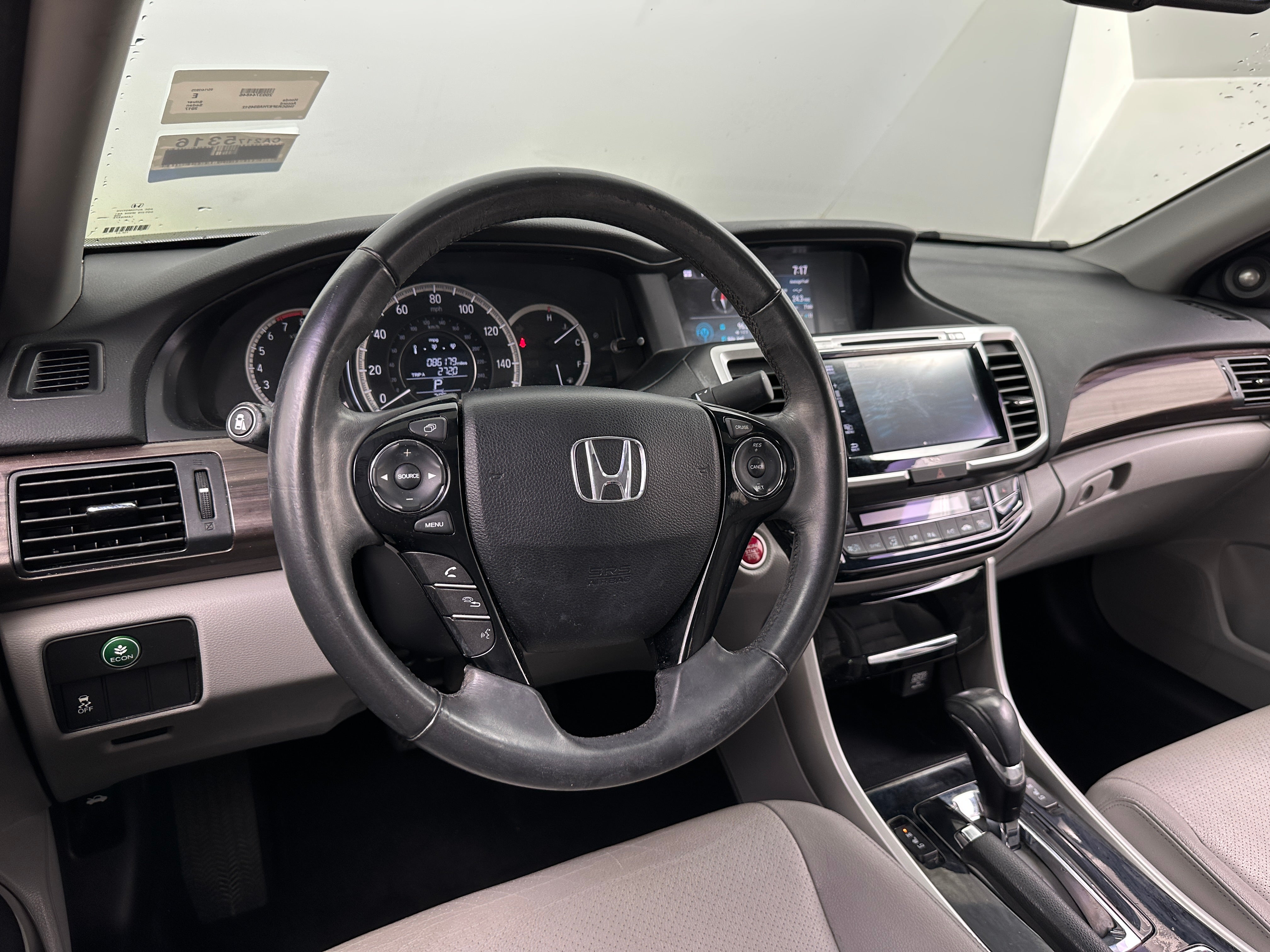 2017 Honda Accord EX-L 2