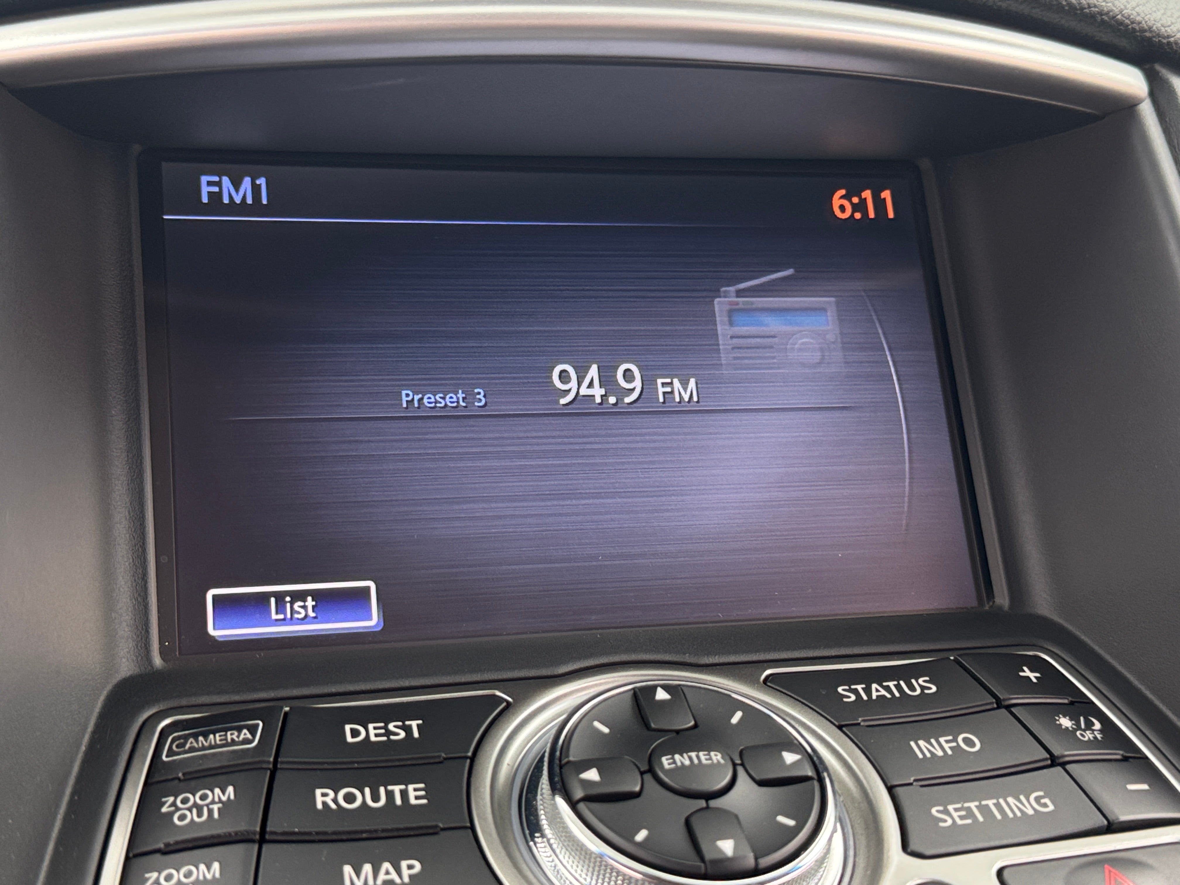 2016 INFINITI QX50 Base 3