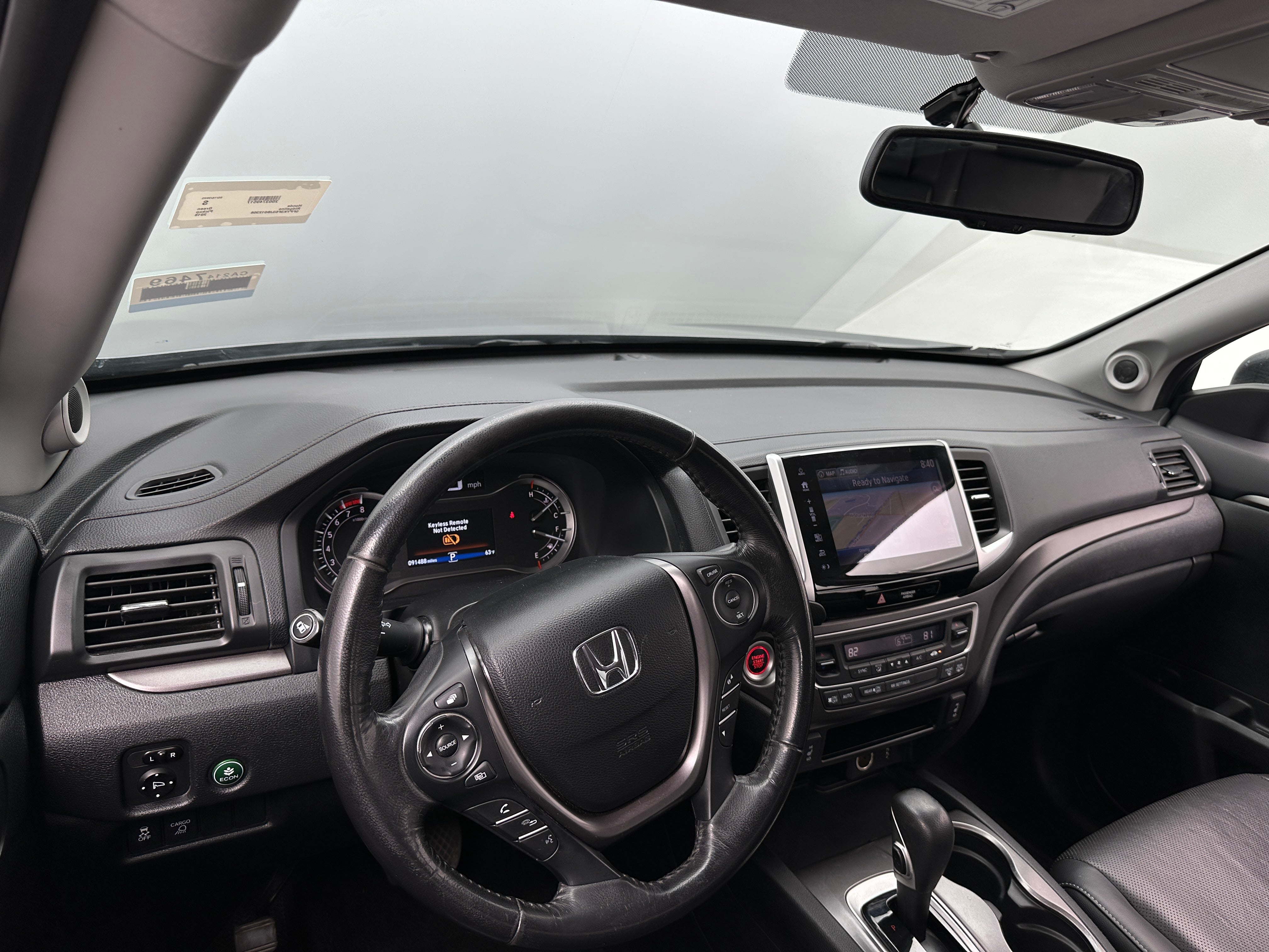 2018 Honda Ridgeline RTL-T 2